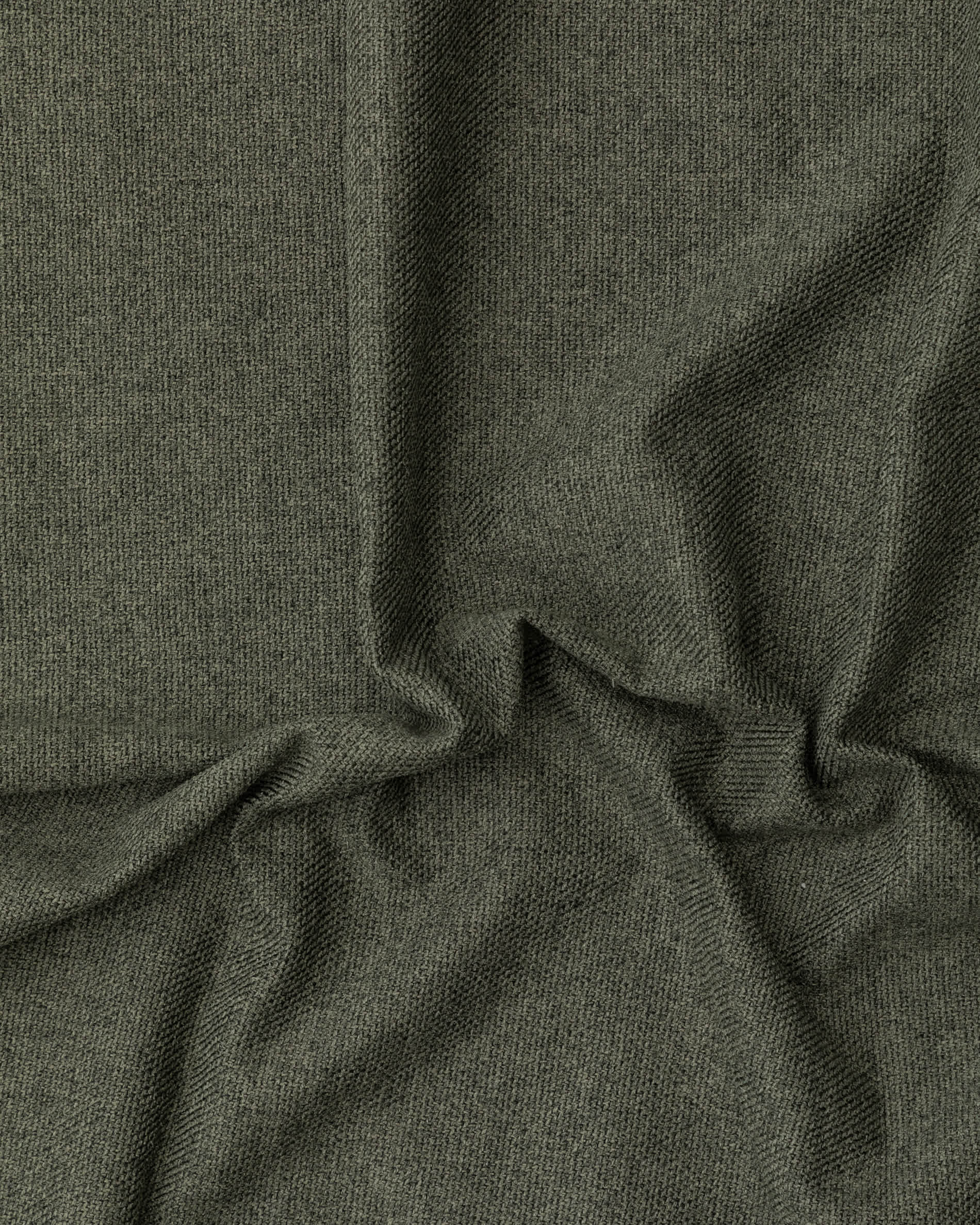Gala 4-seater sofa with left-hand chaise longue in dark green chenille FSC Mix Credit 300 cm