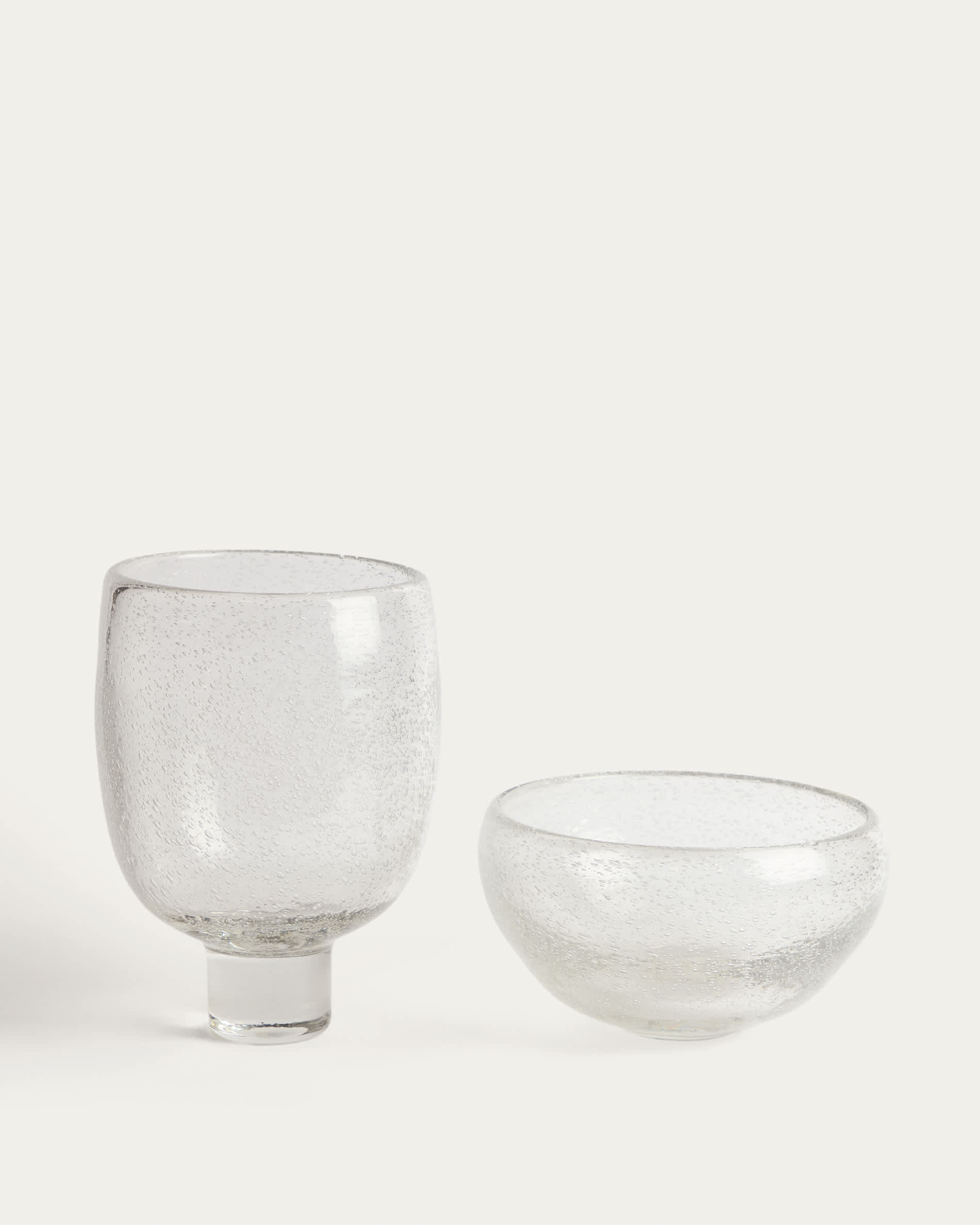 Sirau clear glass centrepiece Ø29.8cm