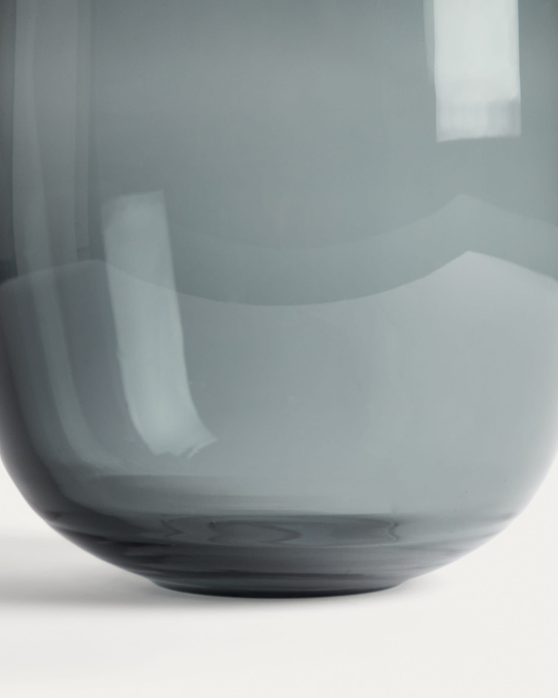 Sirau grey glass centrepiece Ø24cm