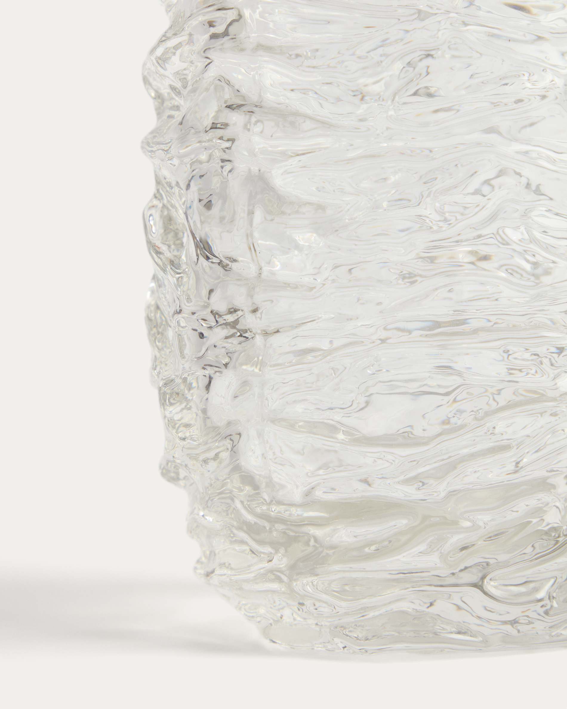 Vorma clear glass vase 29.5cm