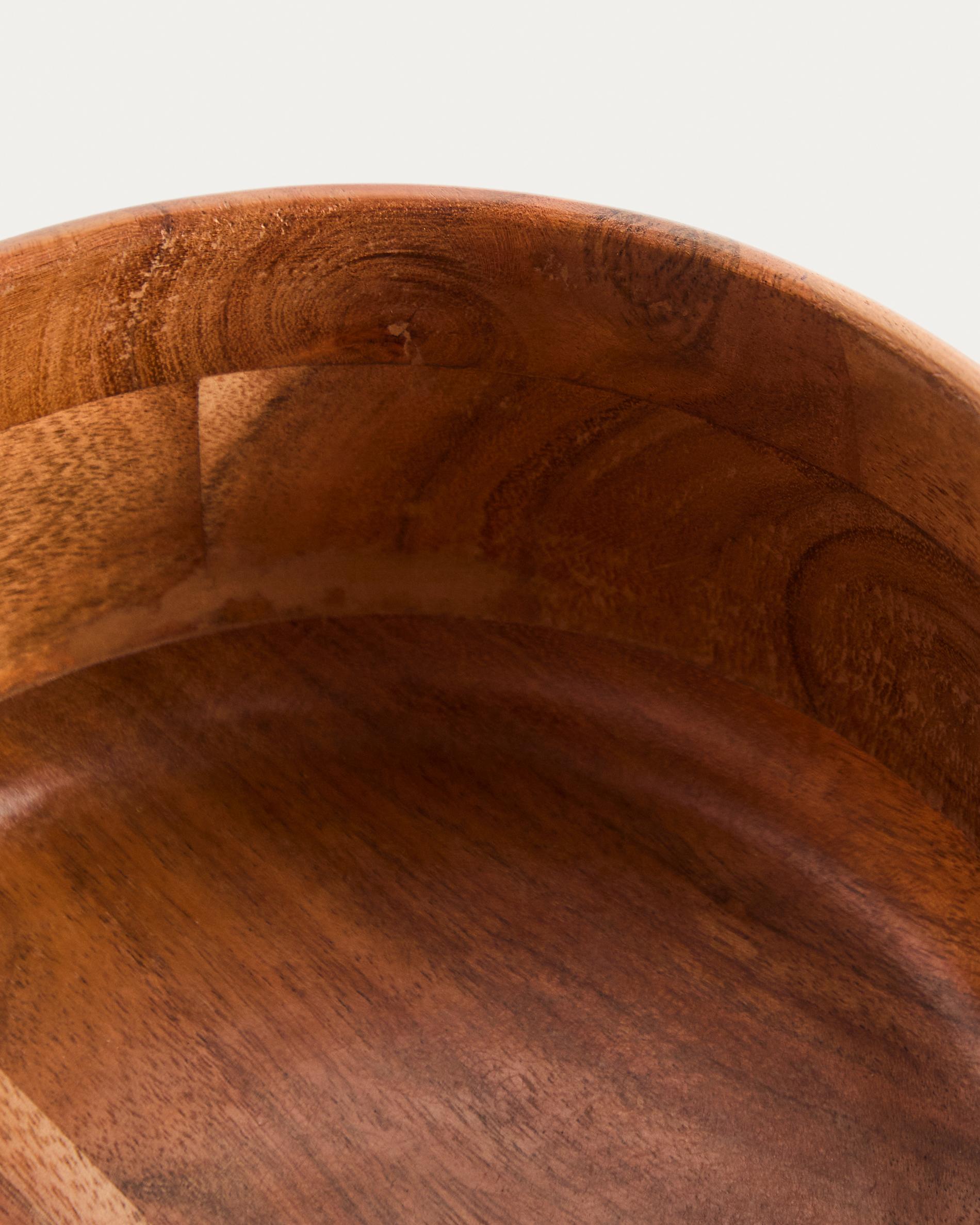 Malor small acacia wood bowl