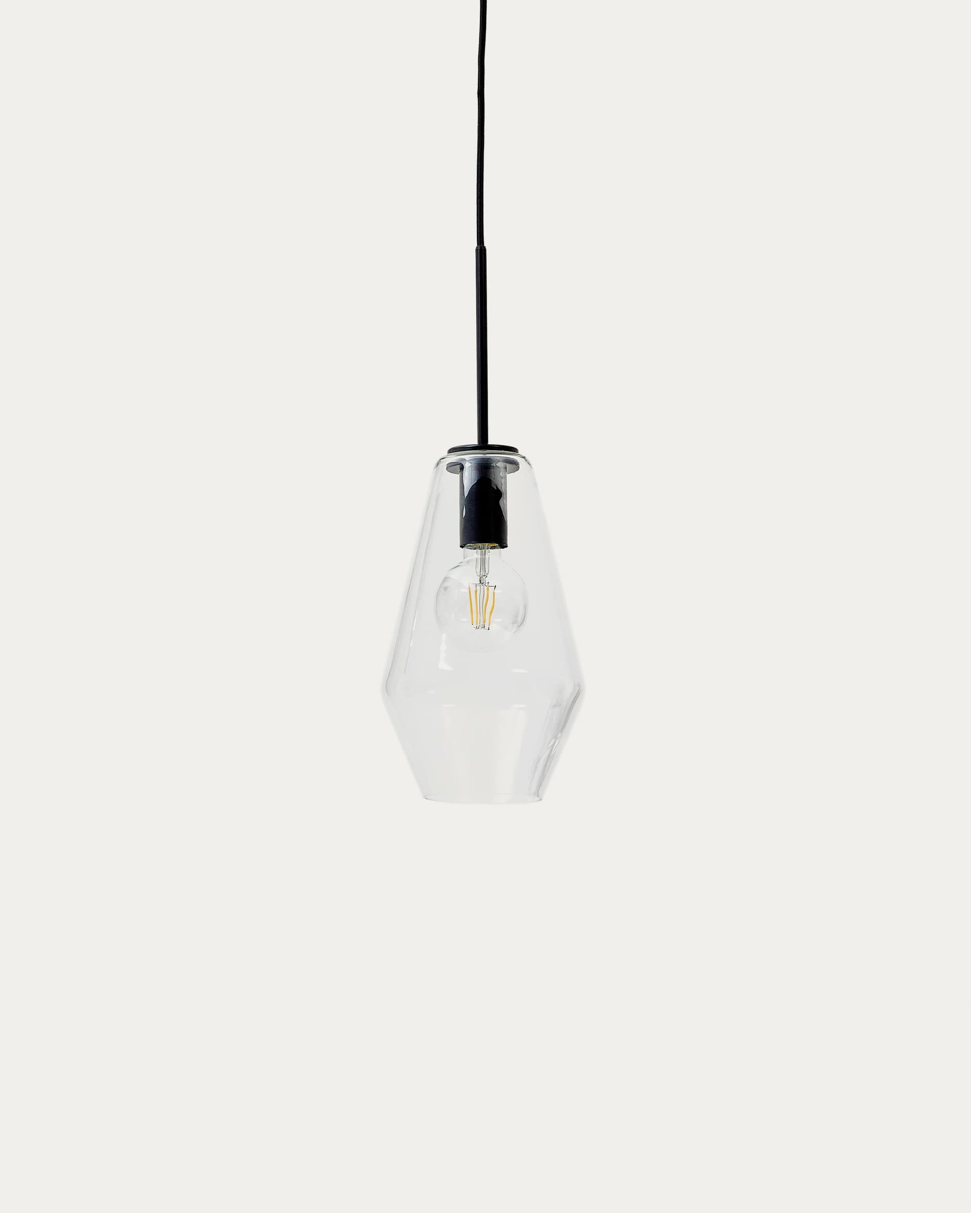 Mao glass ceiling lamp Ø 17 cm