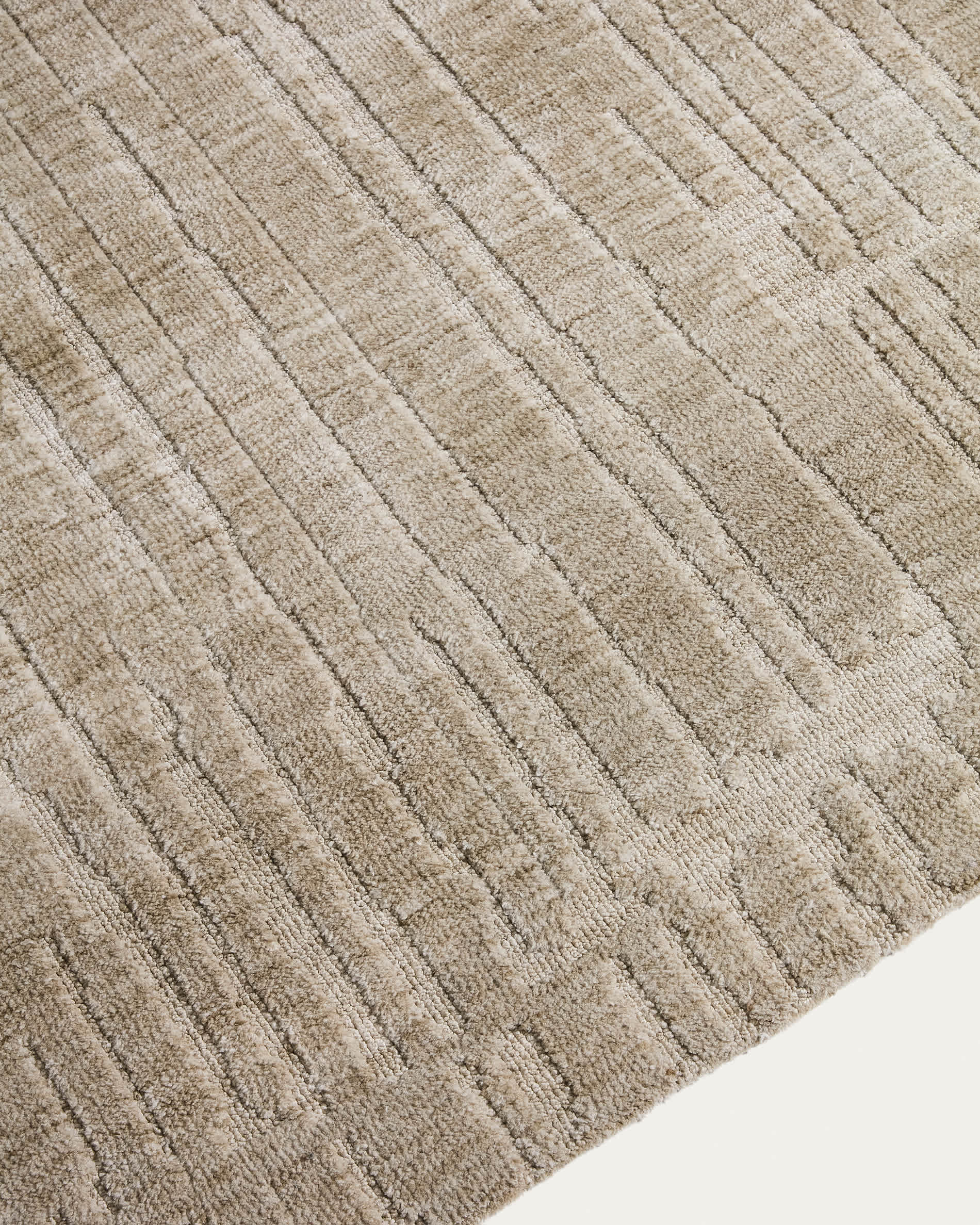 Re:CENO ERIVAN RUG 140cm×200cm Eriana green cotton blend rug 200 x 300cm | Kave Home