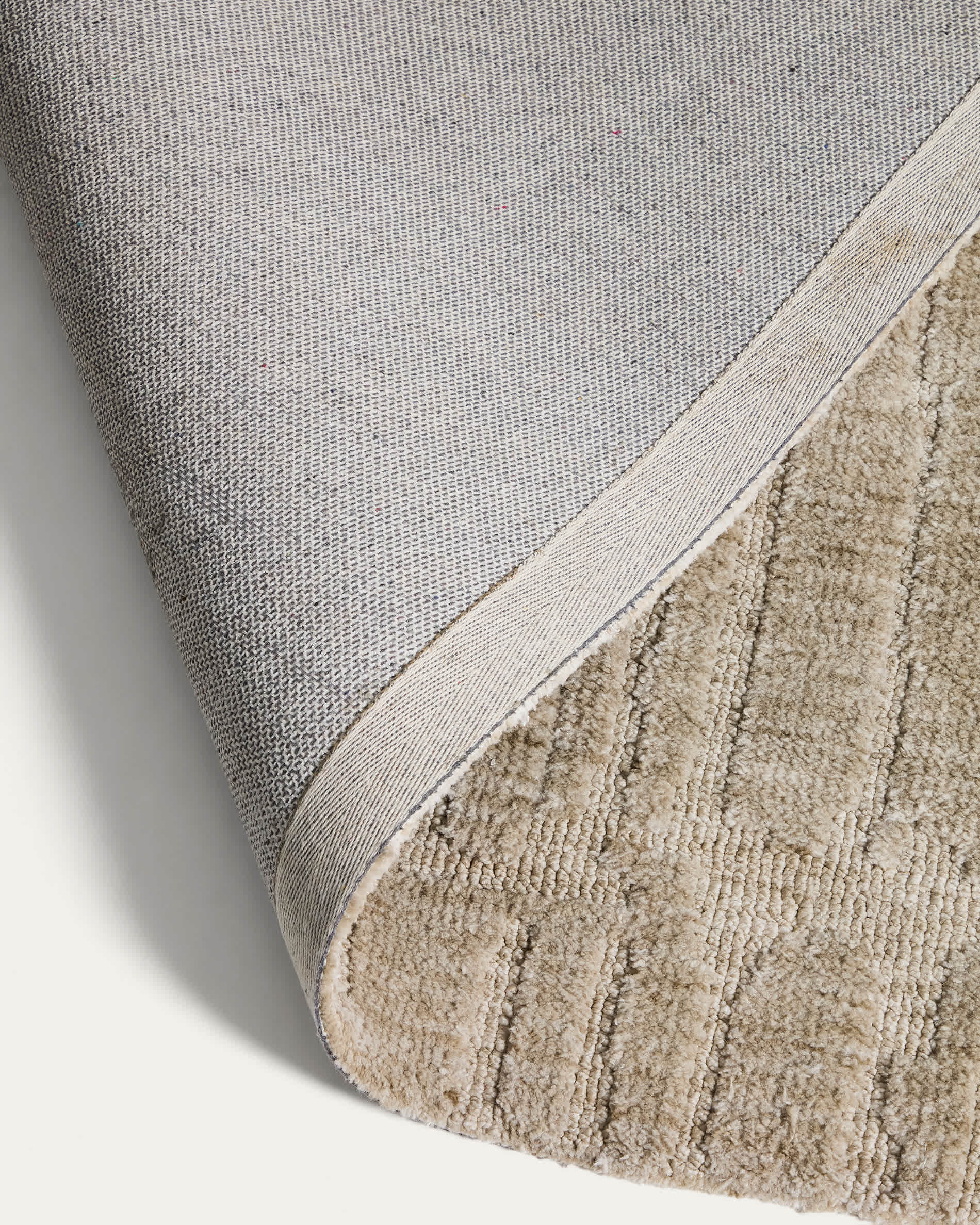Eriana green cotton blend rug 200 x 300cm | Kave Home