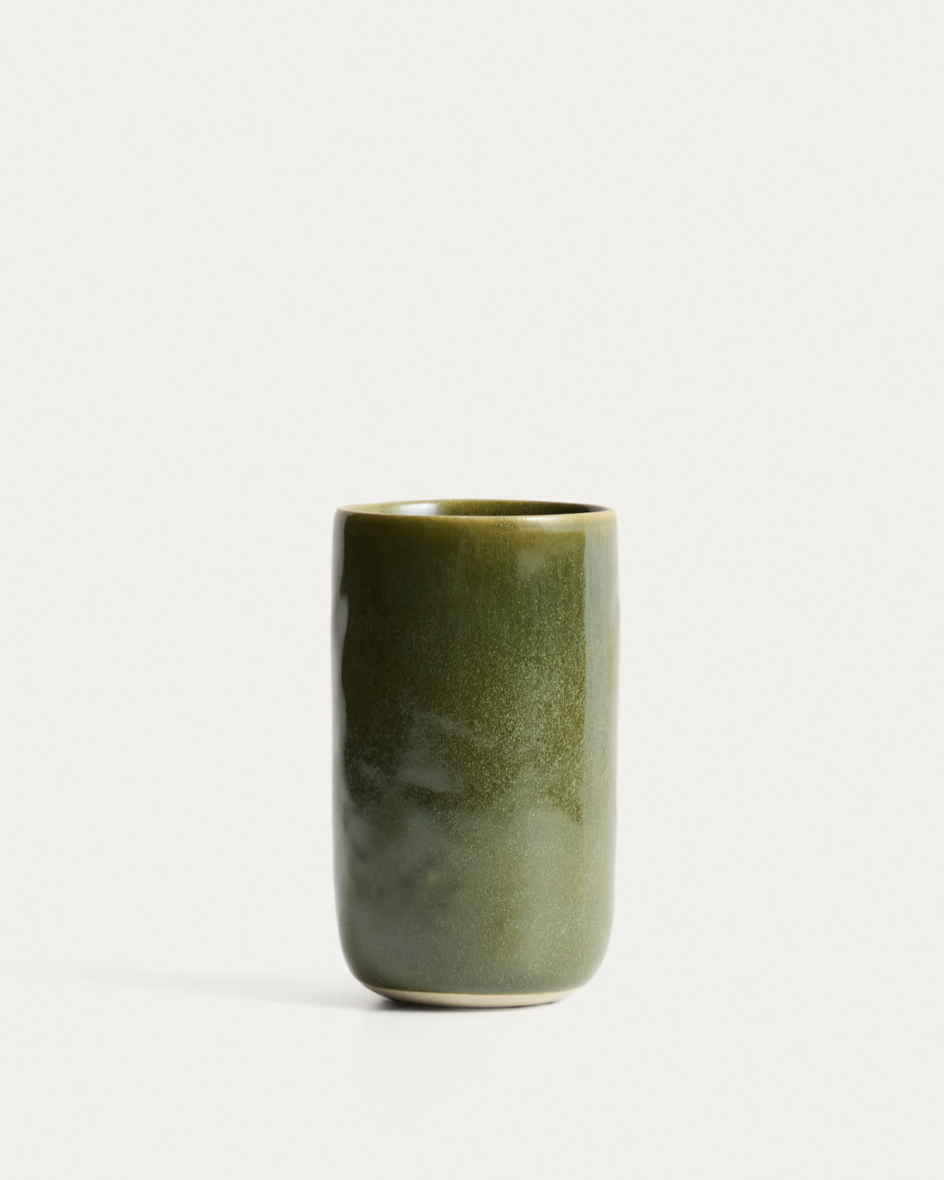 Uilo green ceramic mug
