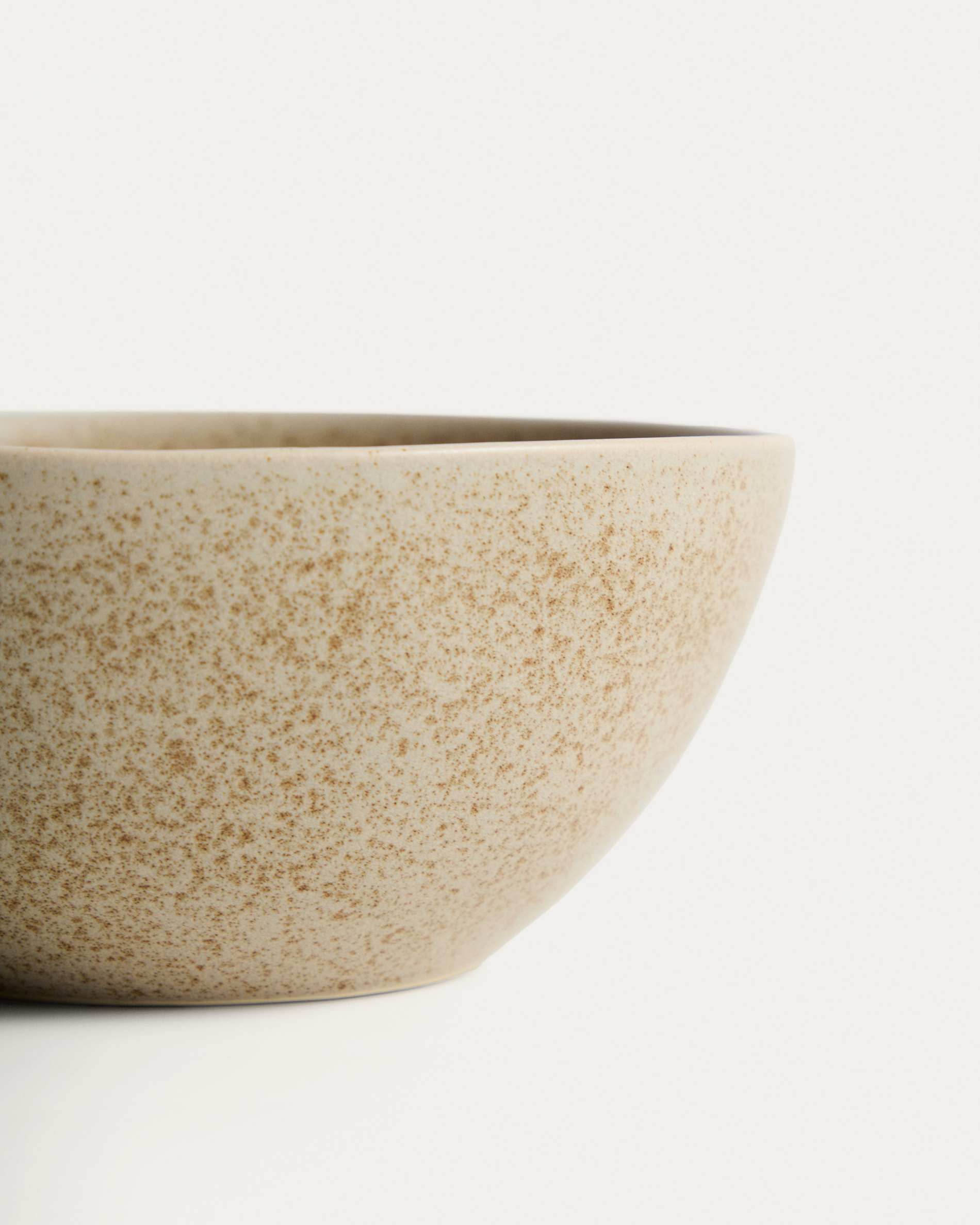 Sarel beige ceramic bowl