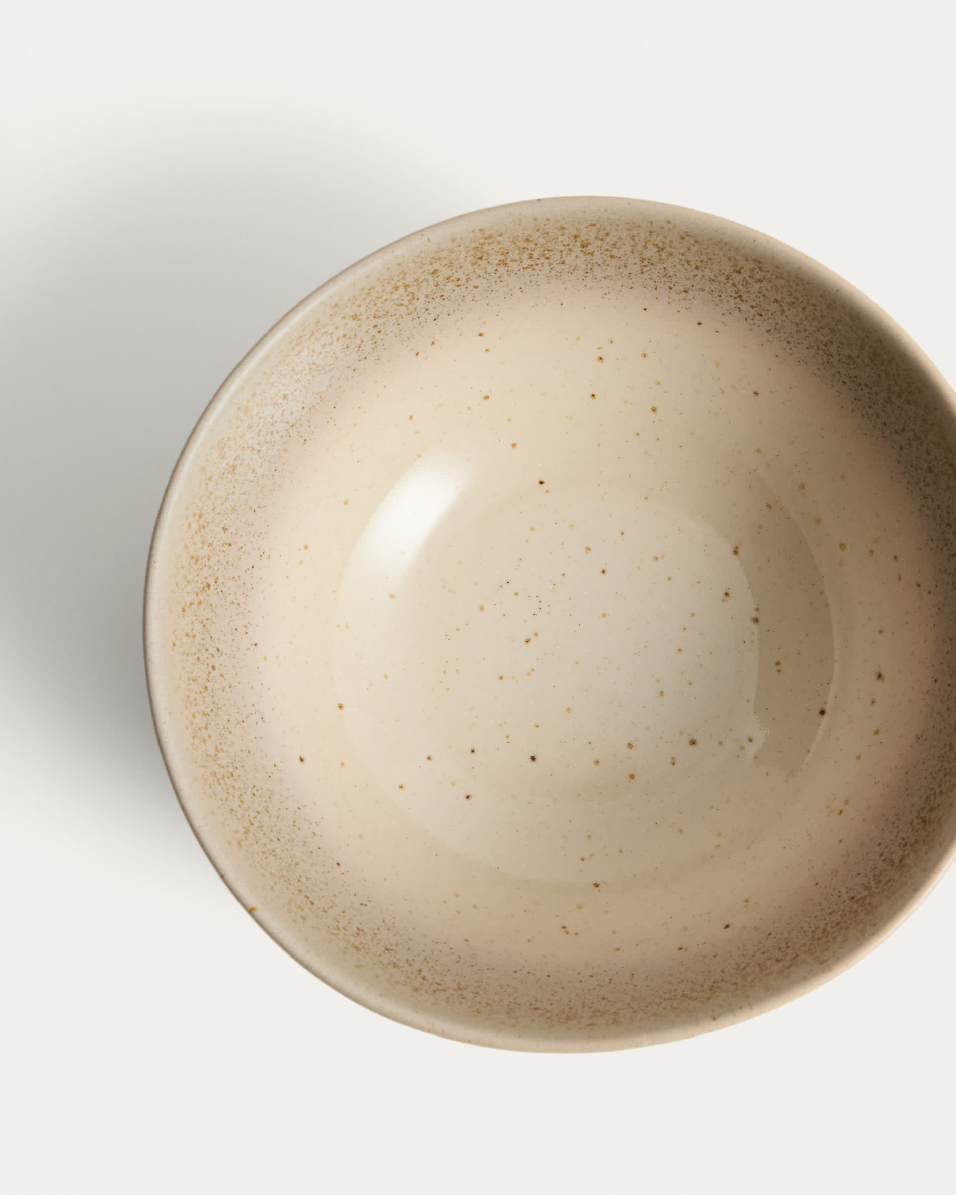 Sarel beige ceramic bowl