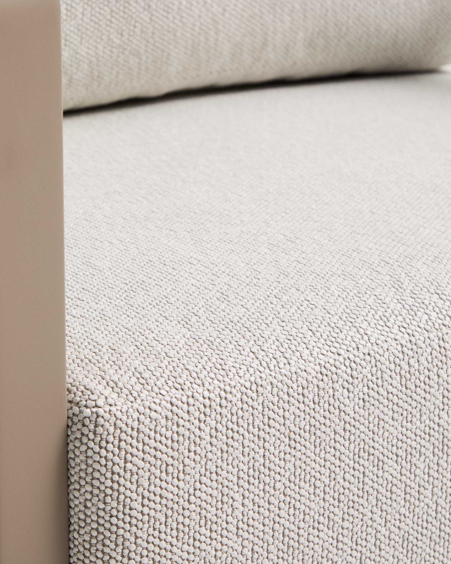 Nerano taupe aluminium outdoor armchair