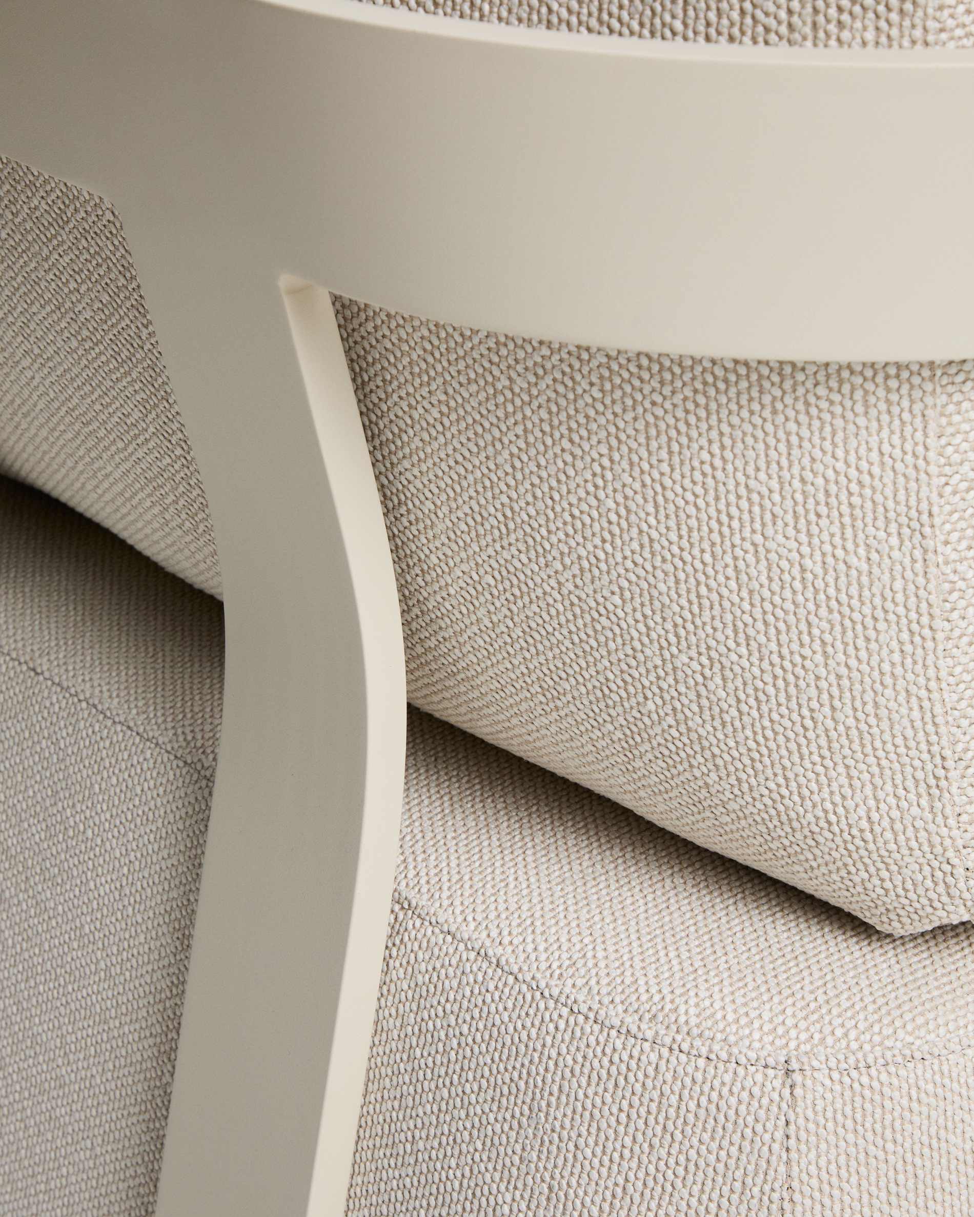 Tamaris ecru aluminium outdoor armchair