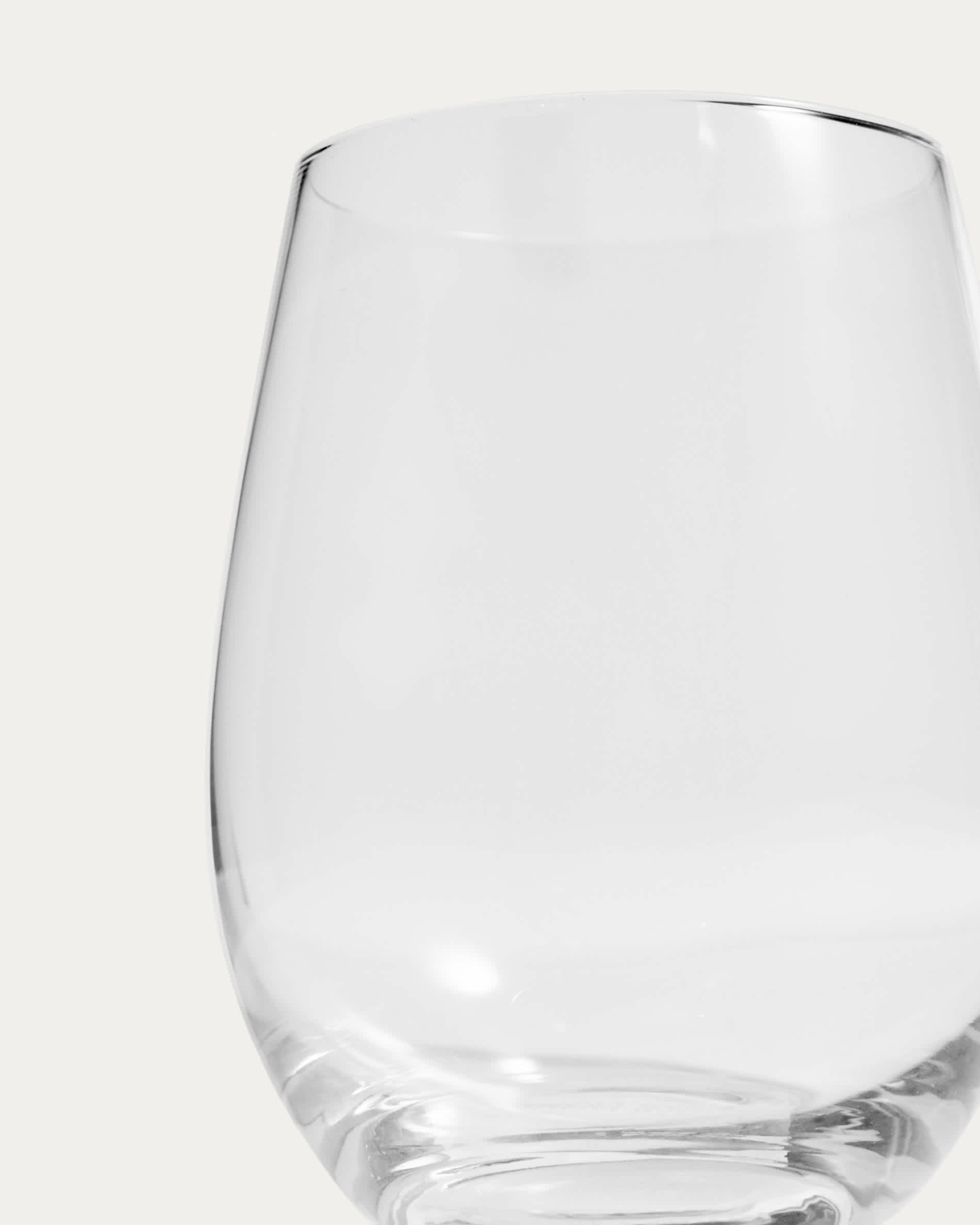 Orbida clear glass cup, 45 cl