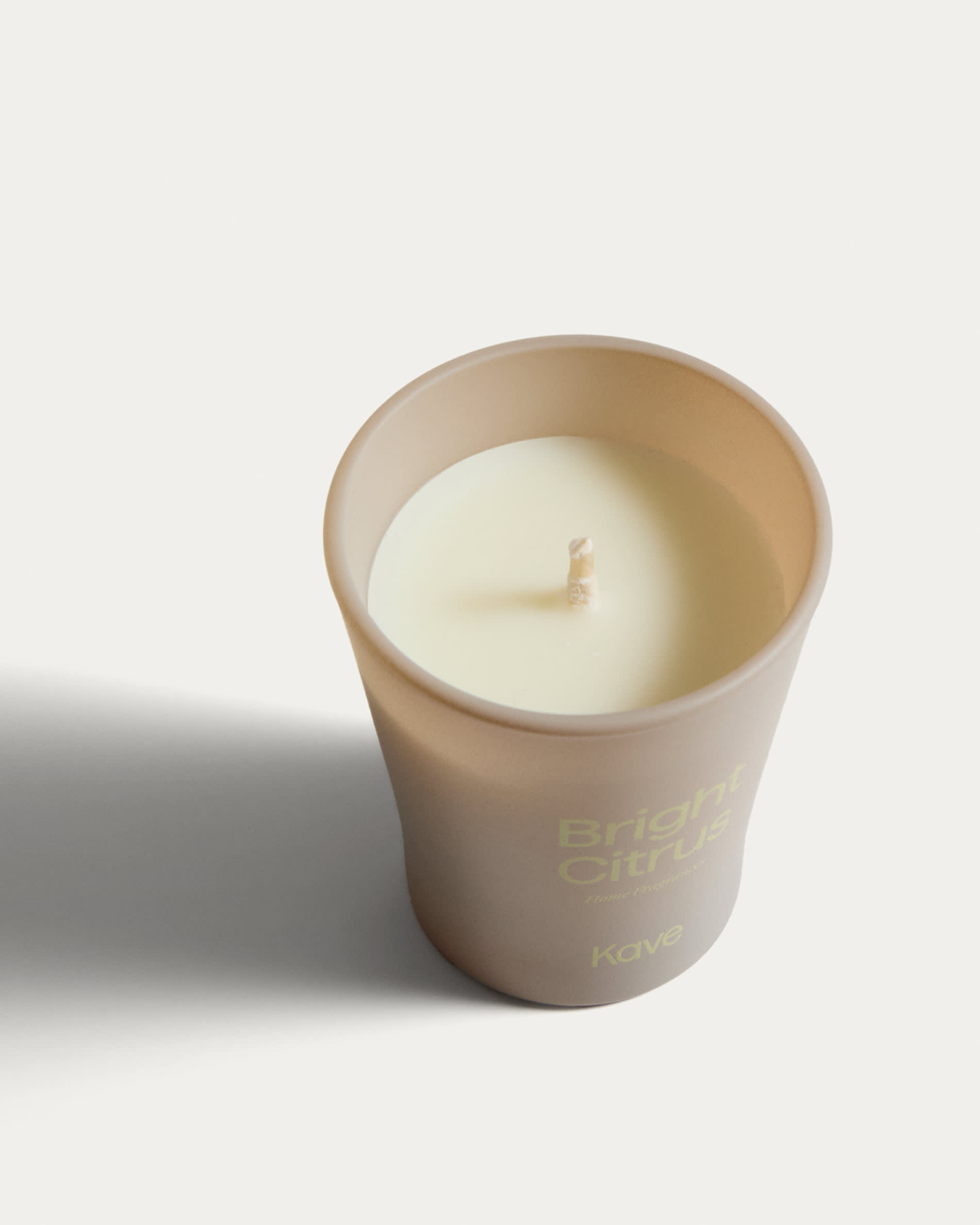 Bright Citrus set of 3 citronella scented candles 50g