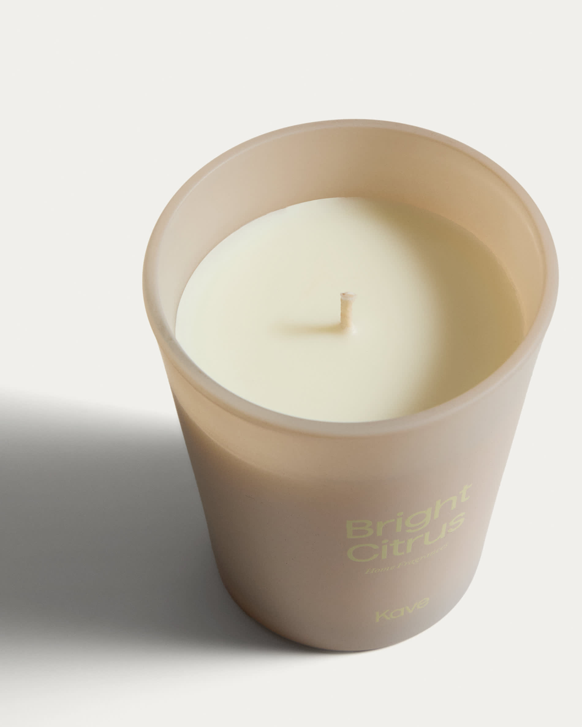 Bright Citrus citronella scented candle 200g