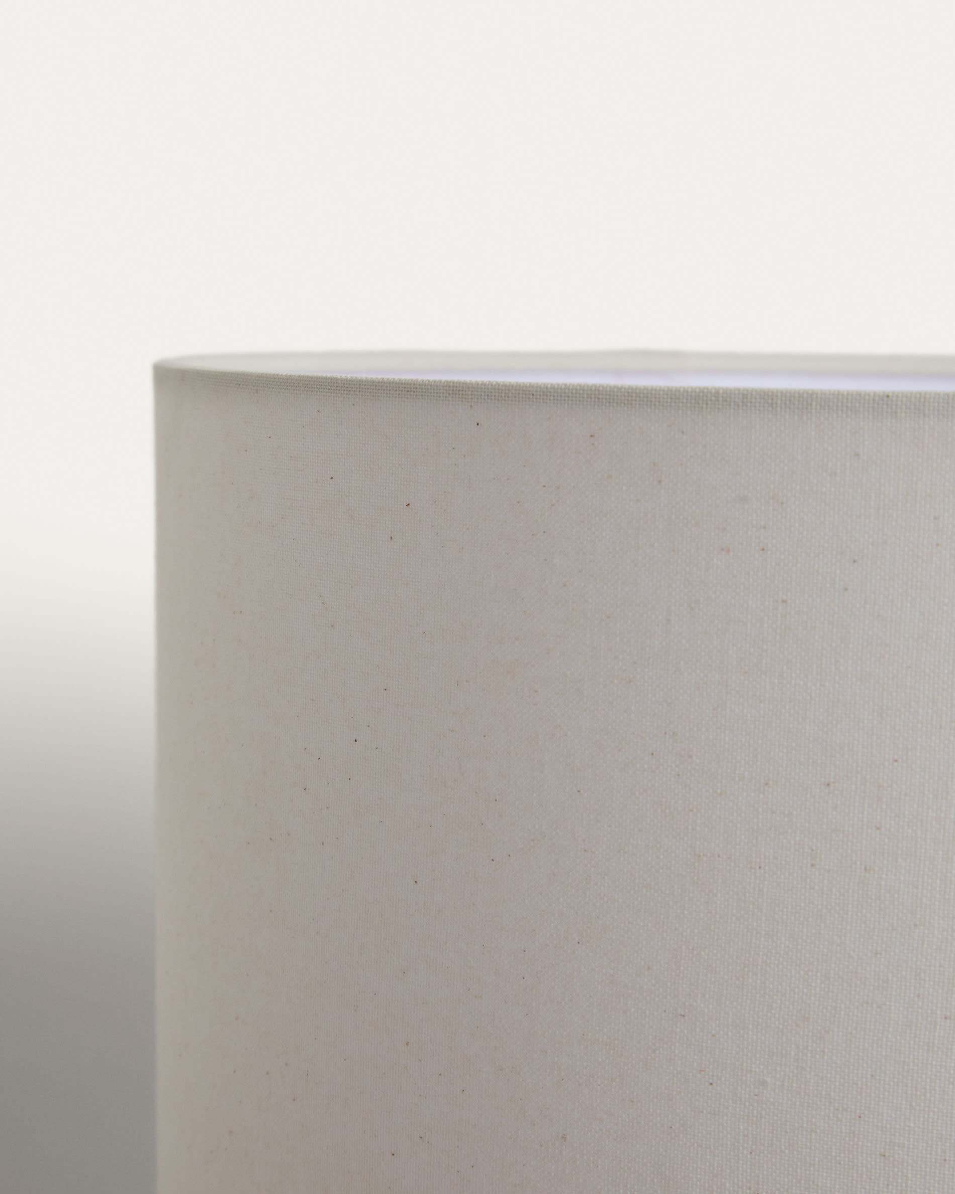Niani ceiling lamp shade in ivory-coloured cotton Ø45cm