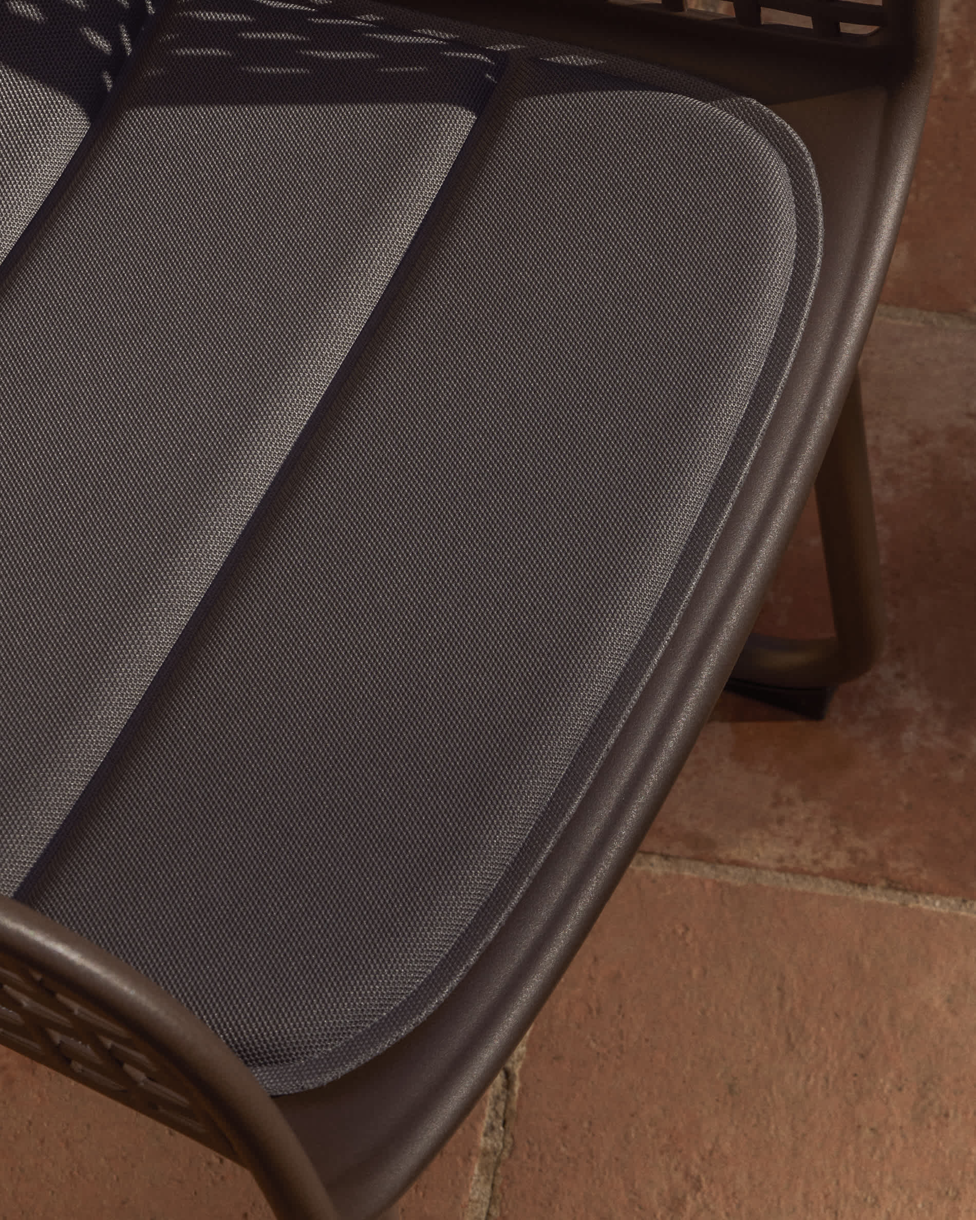 Sindera graphite chair cushion 45 x 43cm