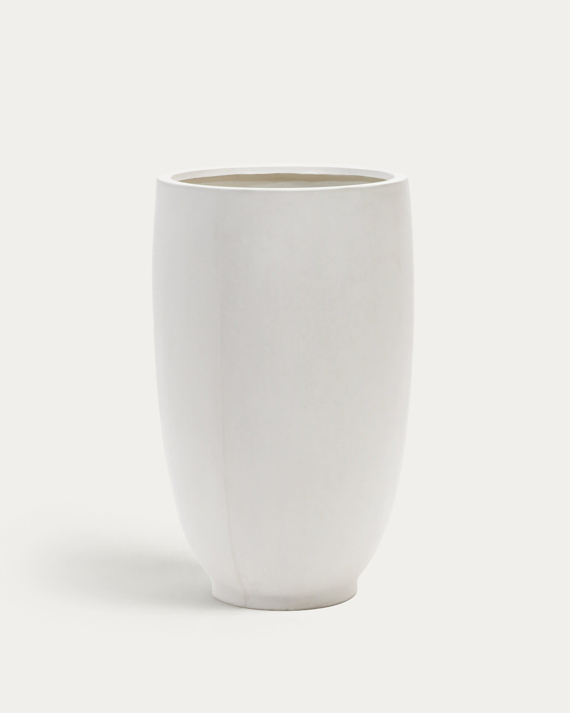Aiguablava White Cement Planter Ø 75 cm