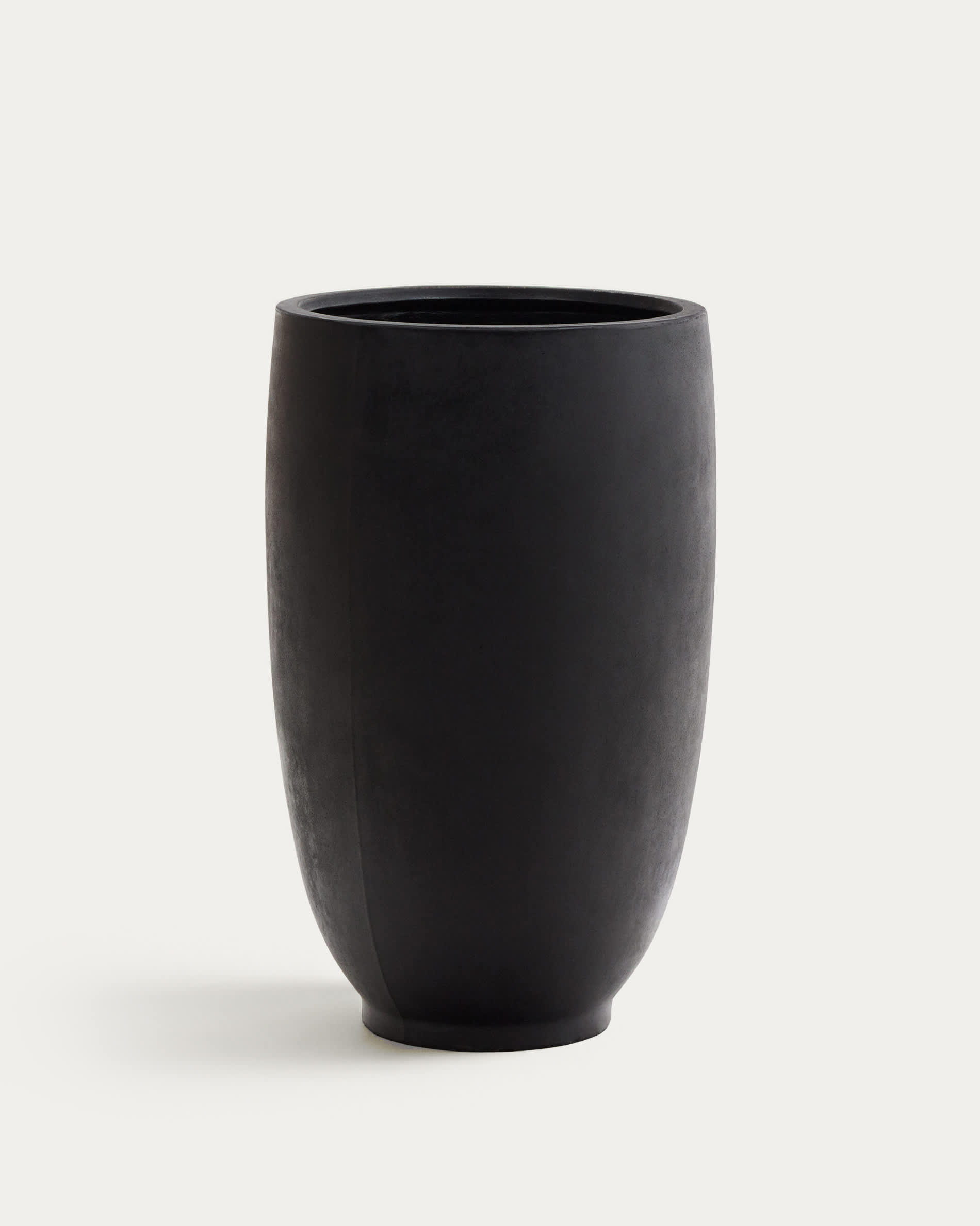Aiguablava Black Cement Planter Ø 75 cm