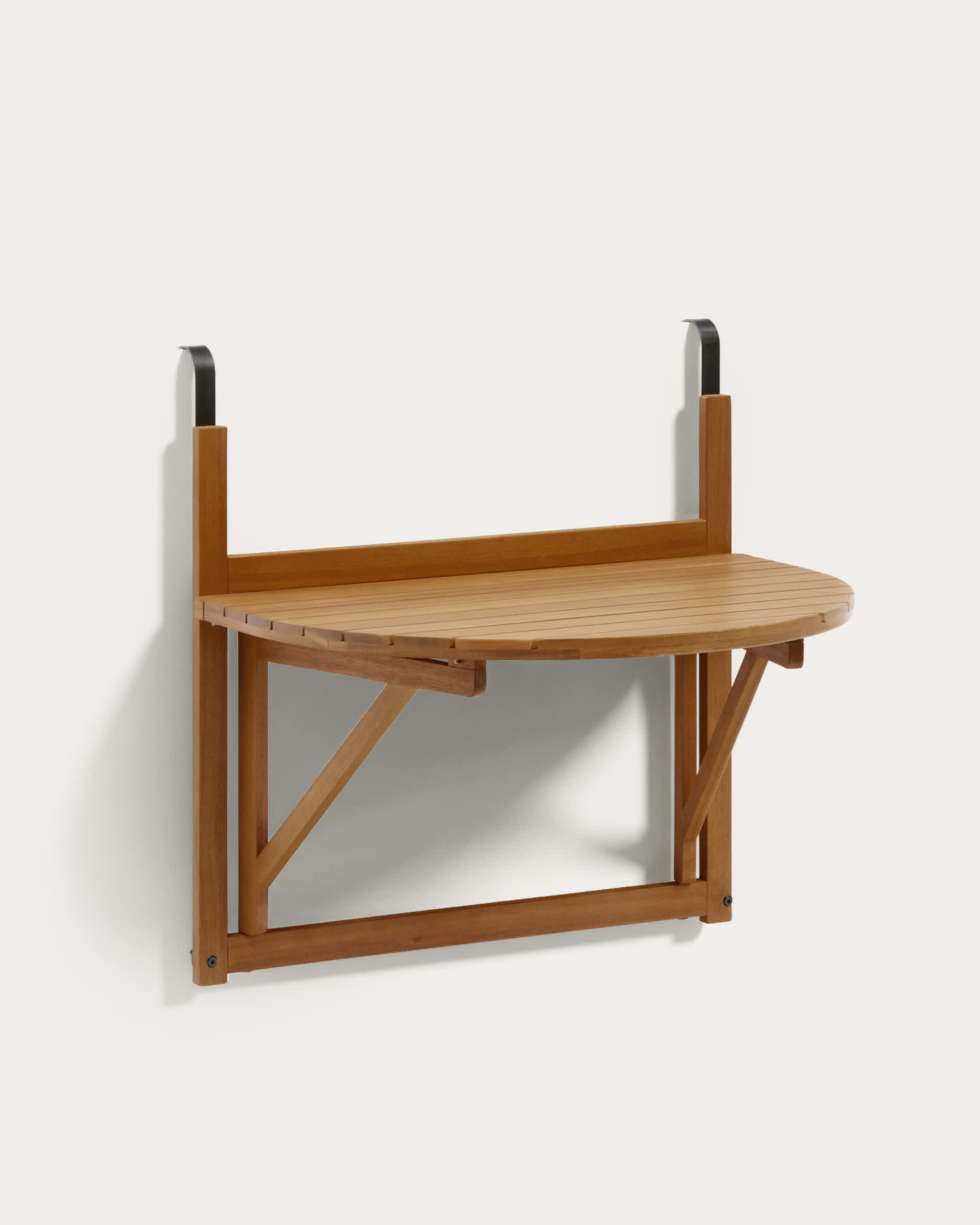 Amarilis folding balcony table made from solid acacia wood, 50 x 70 cm FSC 100%