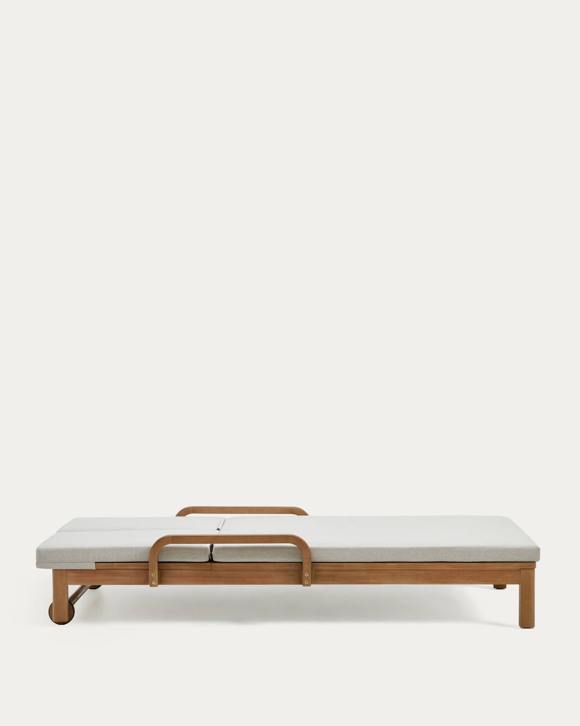 Sonsaura double sun lounger made from solid eucalyptus wood FSC 100%