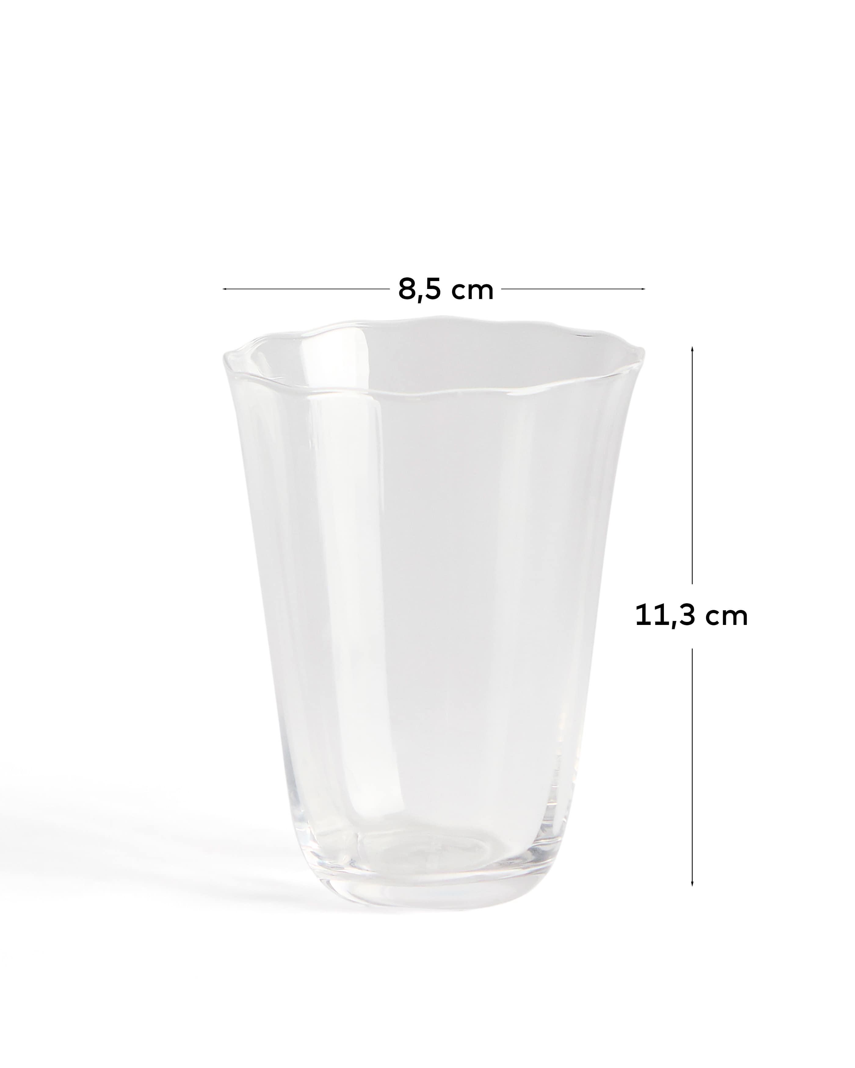 Neia clear glass cup, 23 cl