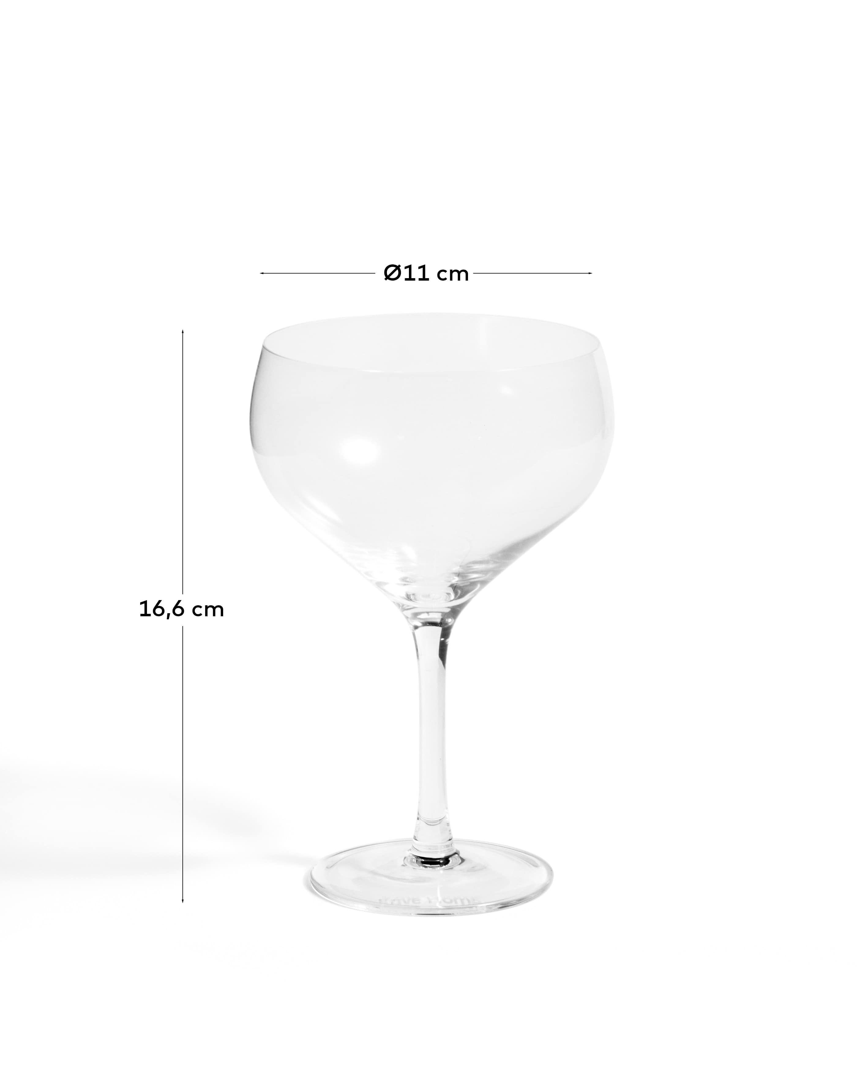 Orbida clear wine glass, 35 cl