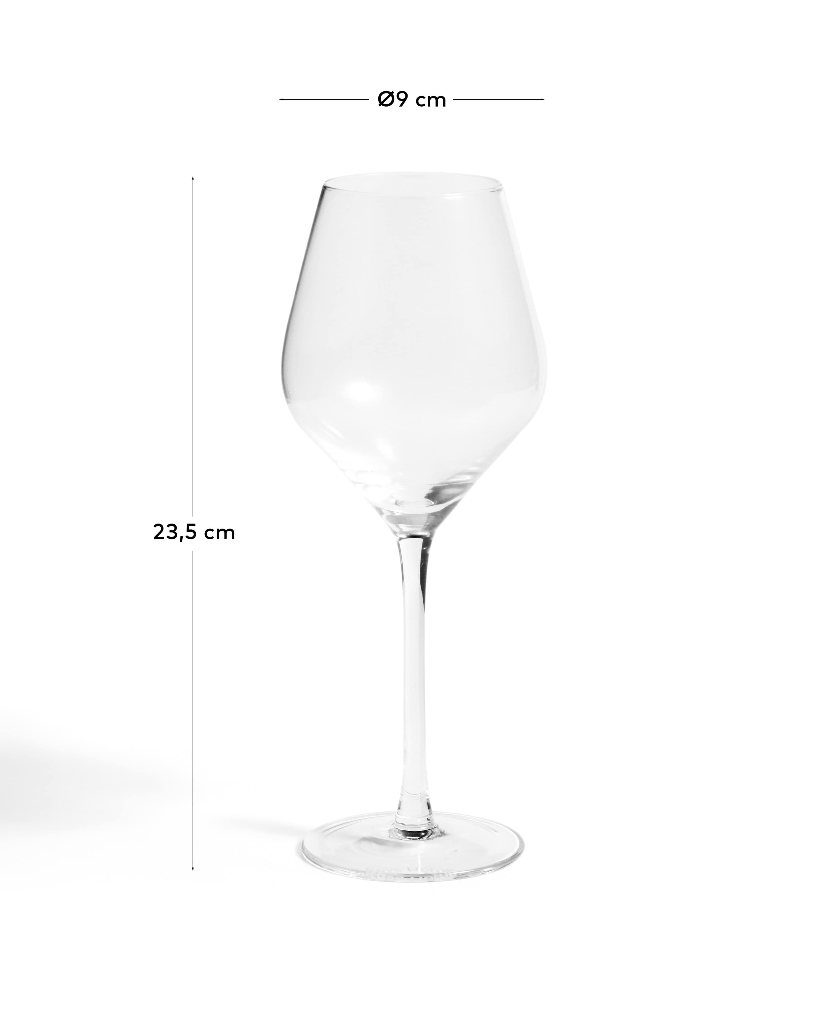 Orbida clear wine glass, 43 cl