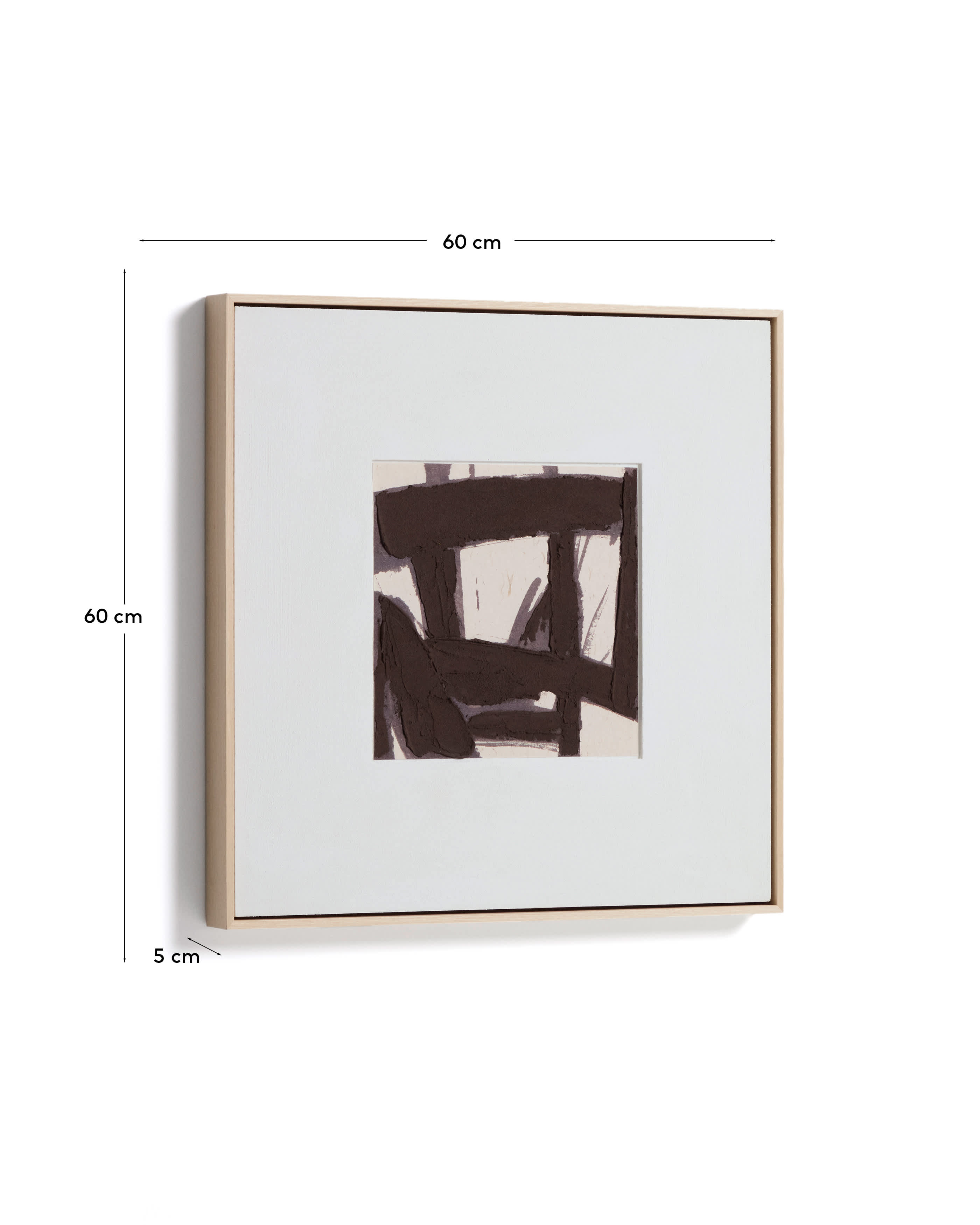 Arilan hand-painted abstract picture 60 x 60cm