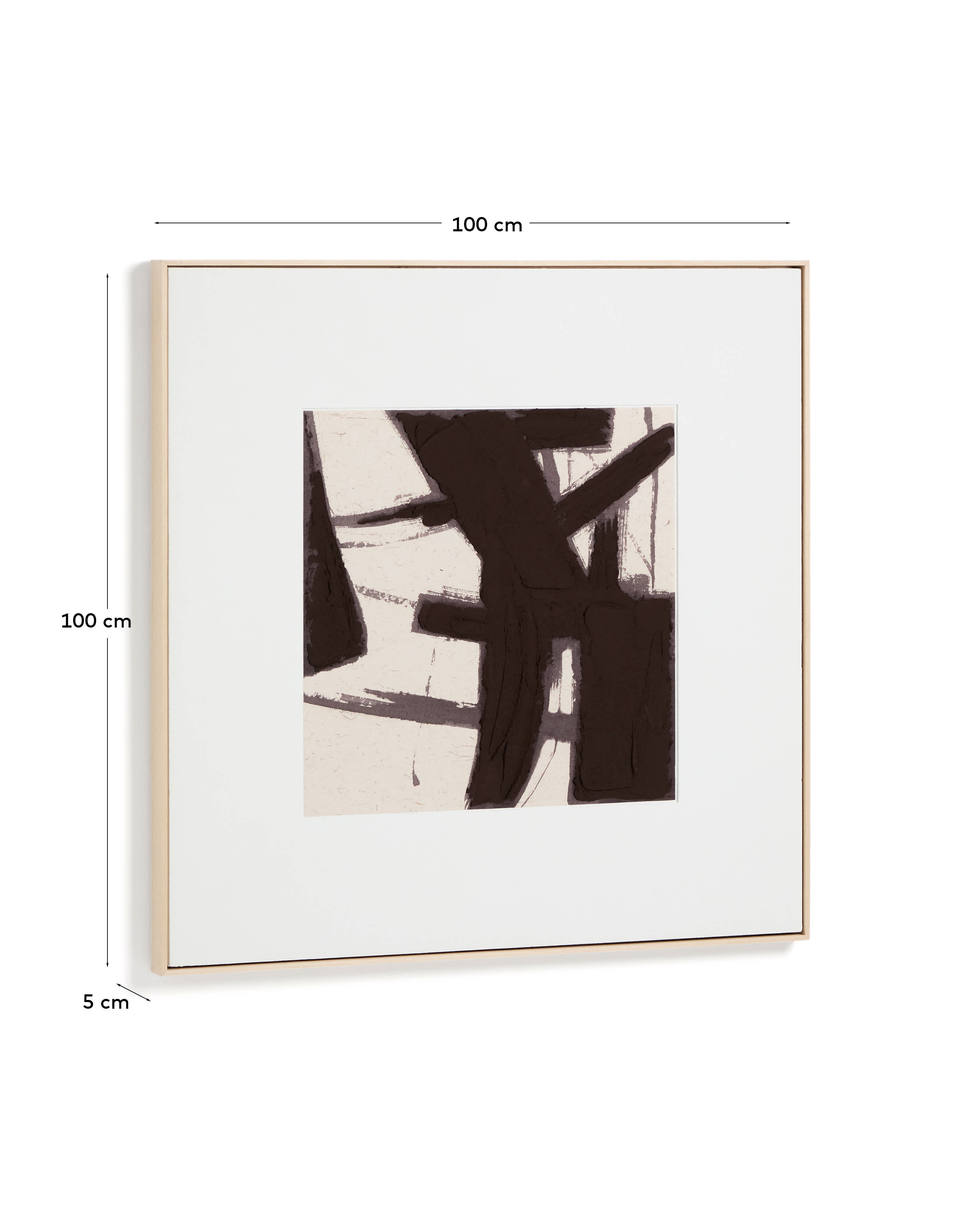 Arilan hand-painted abstract picture 100 x 100cm