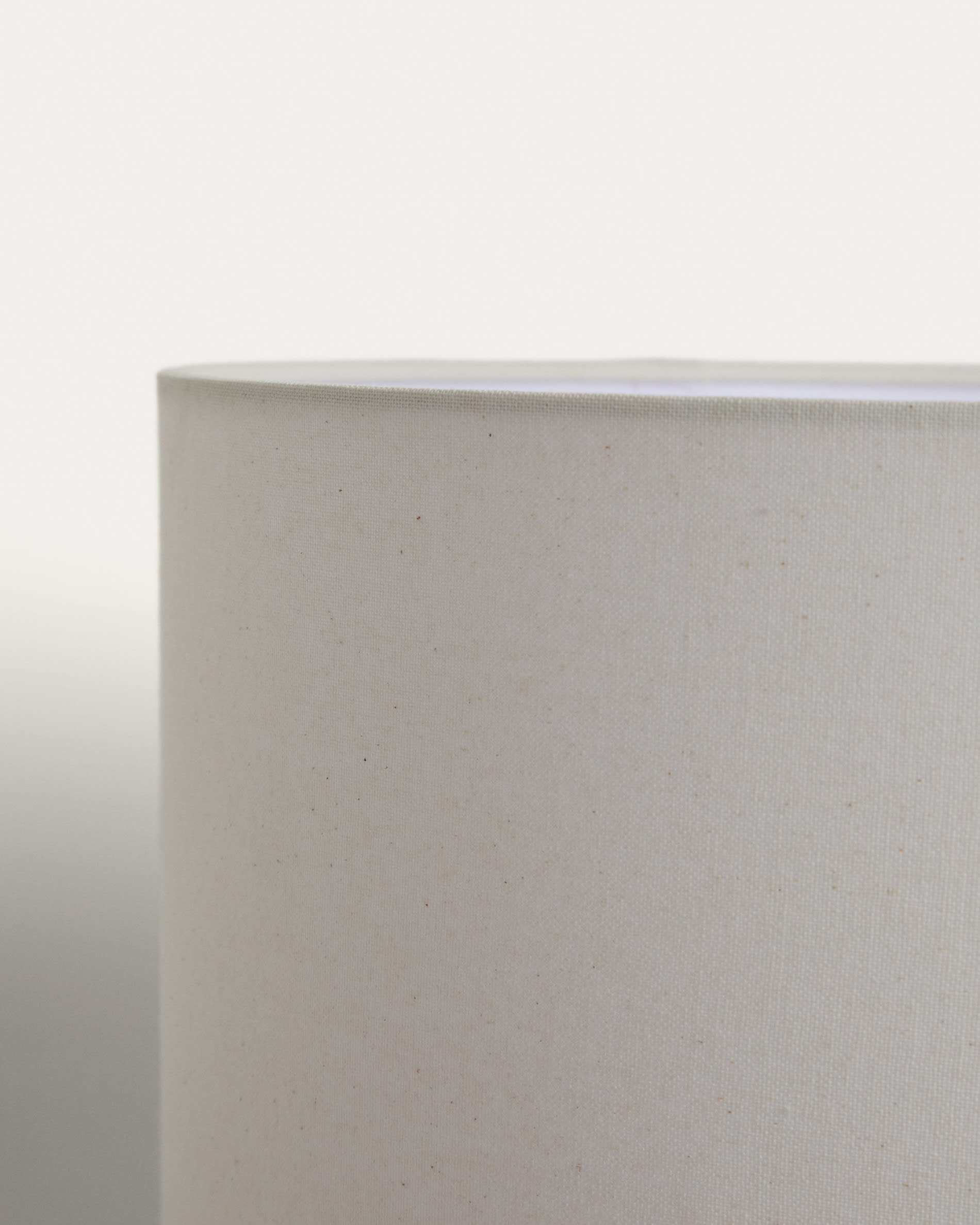 Niani ceiling lamp shade in ivory cotton Ø60cm