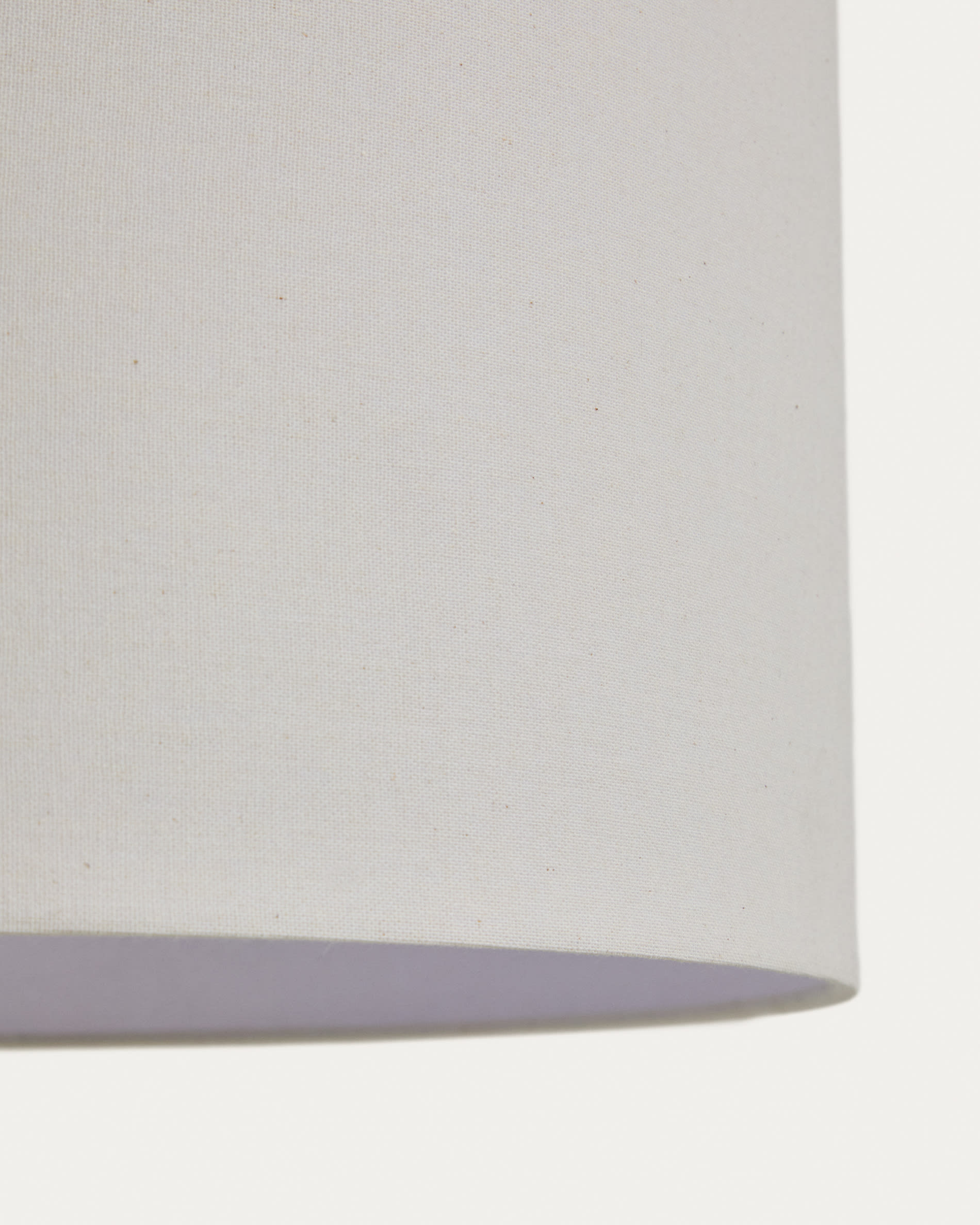 Niani ceiling lamp shade in ivory cotton Ø60cm