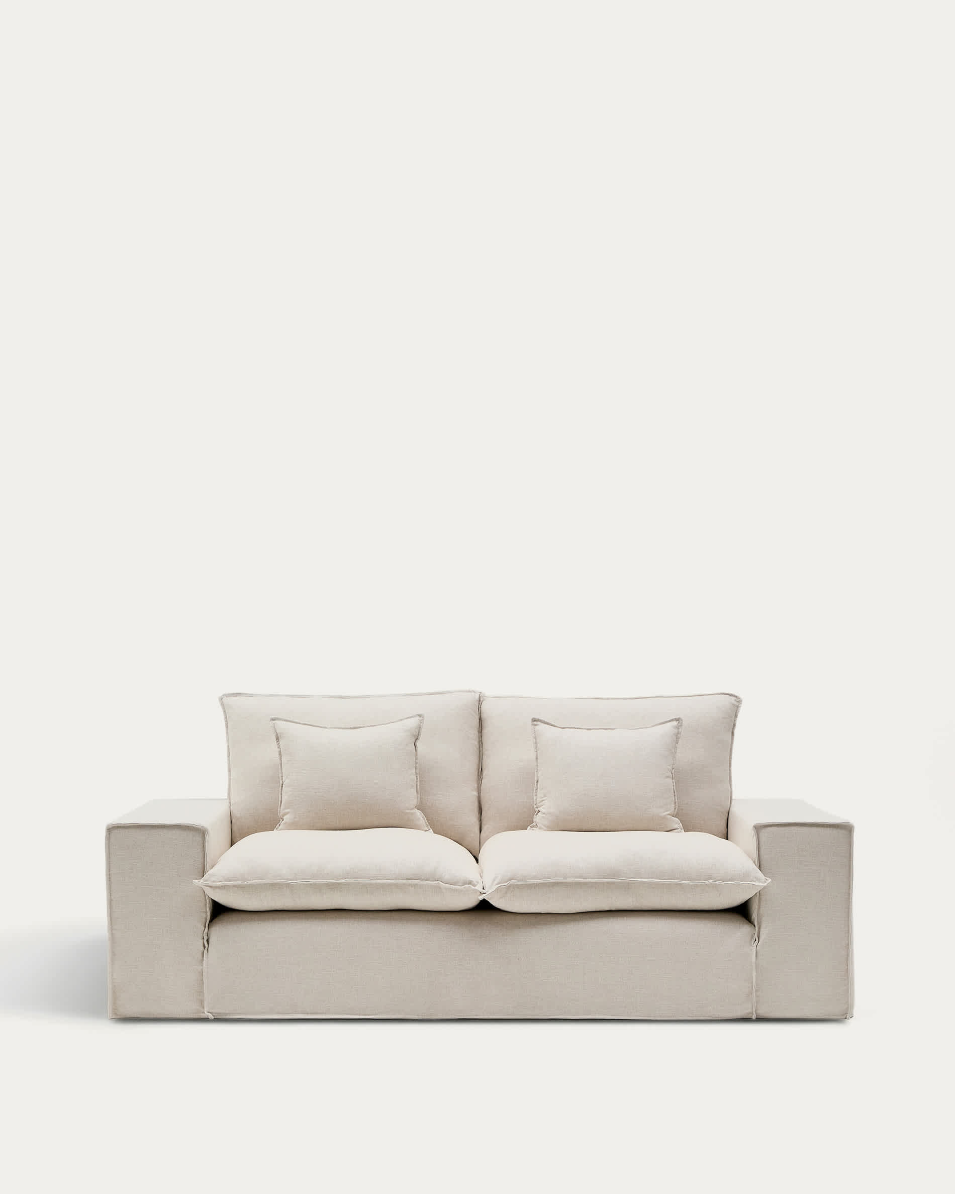 AELS Federa decorativa per cuscino rettangolare moderna, set di 2 federe per cuscino in lino con motivo a righe grigie, per divano, camera da letto, soggiorno (solo copertura