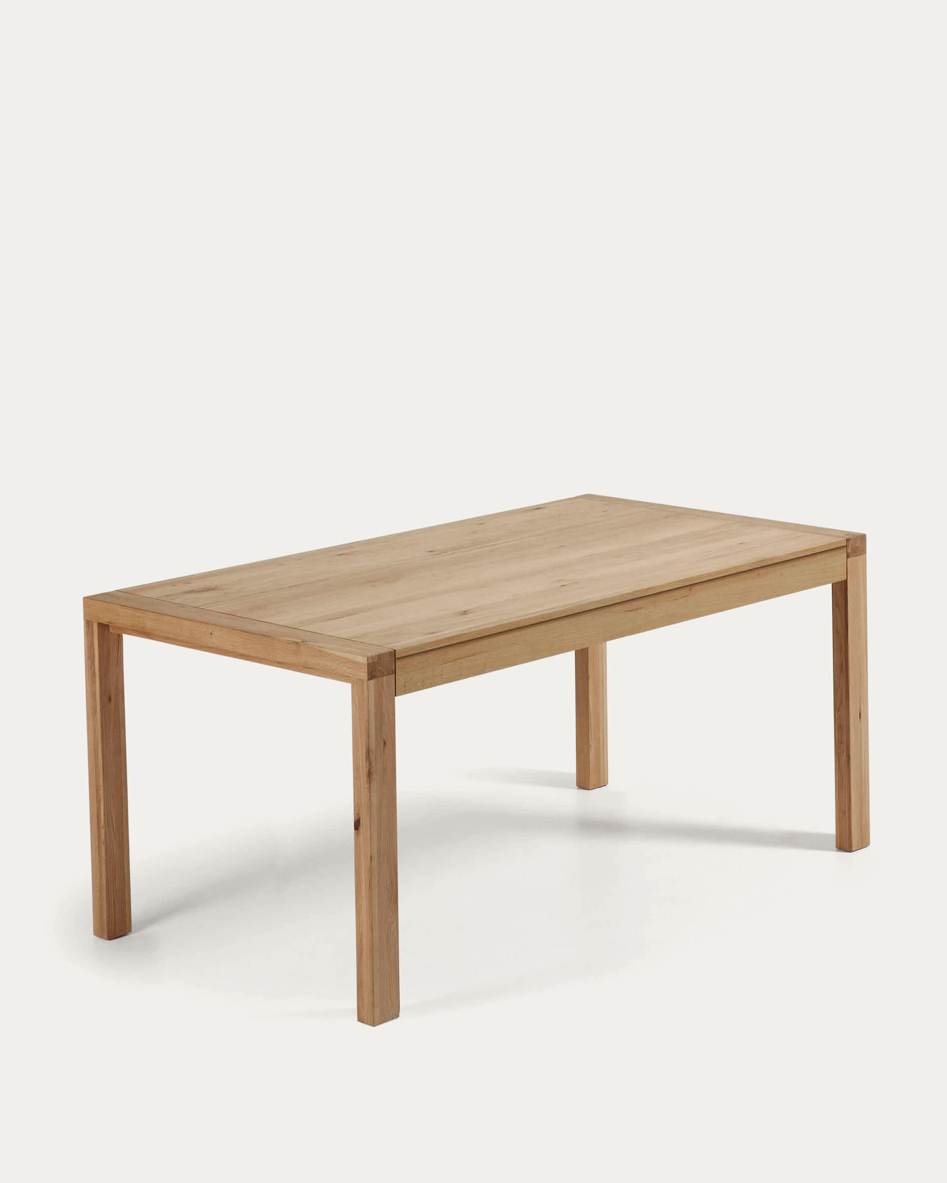 Table extensible Briva placage de chêne finition naturelle 180 (230) x — Kave Home