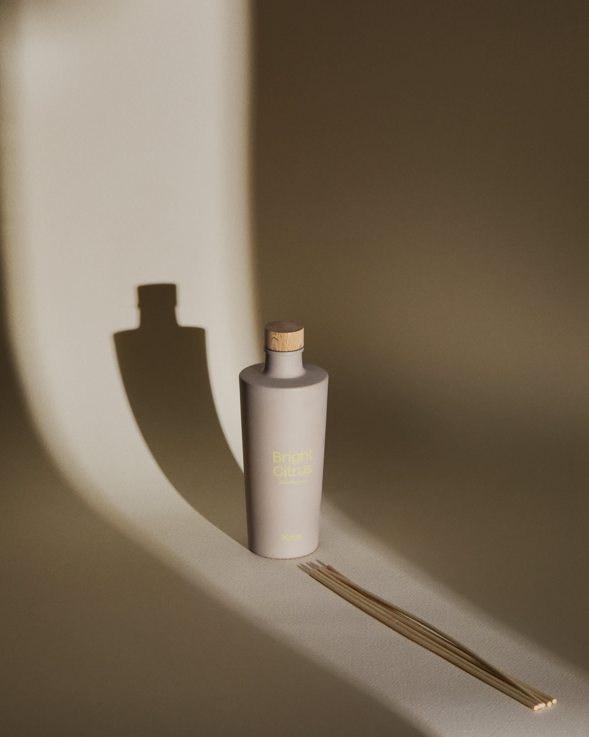 Bright Citrus citronella fragrance diffuser with sticks 200ml