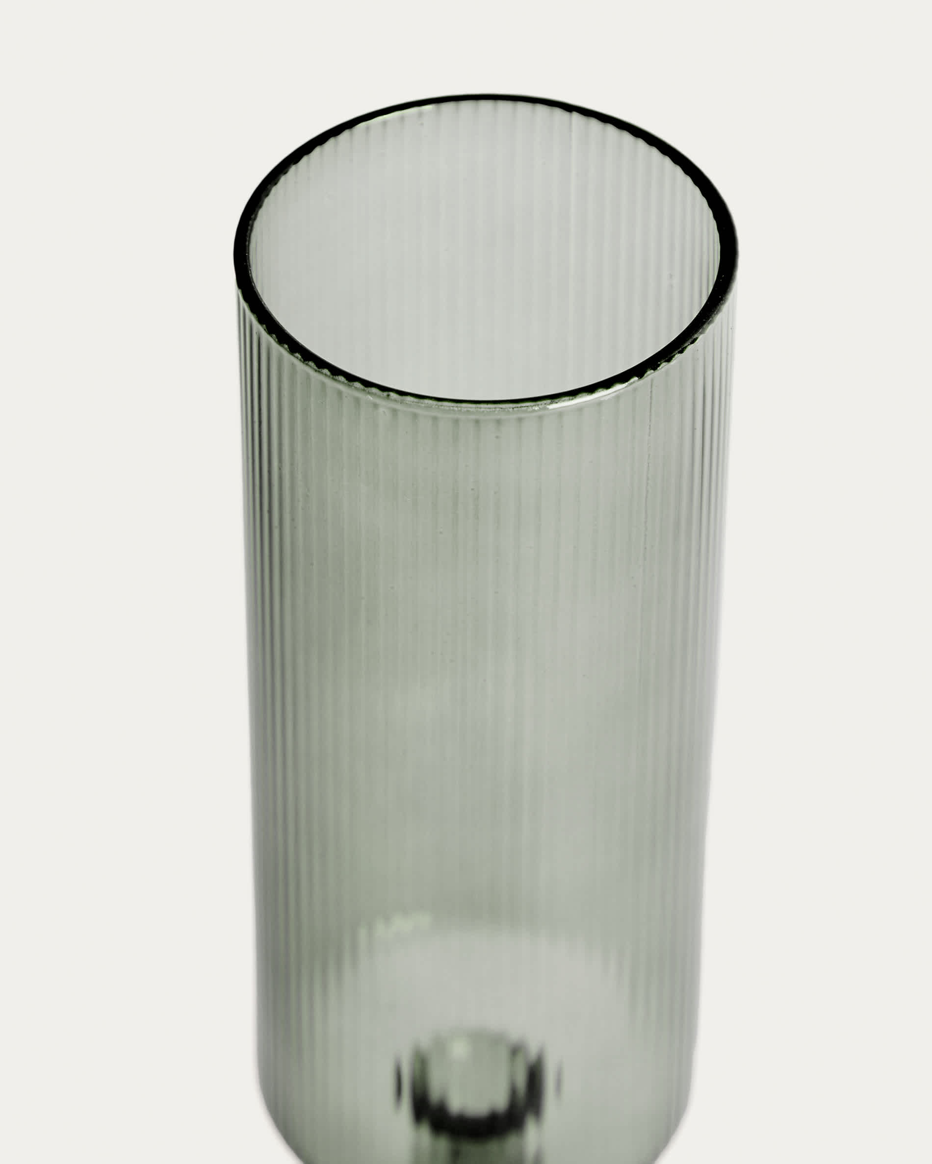 Eluria green champagne glass, 24.5 cl