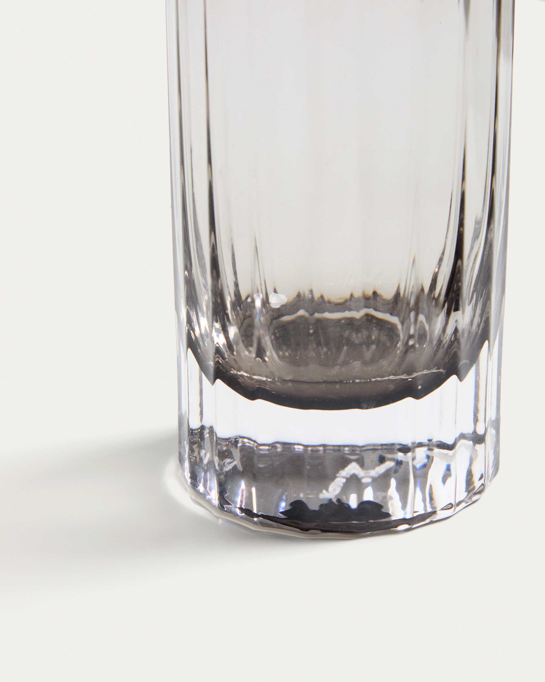 Clarien grey glass cup, 30 cl