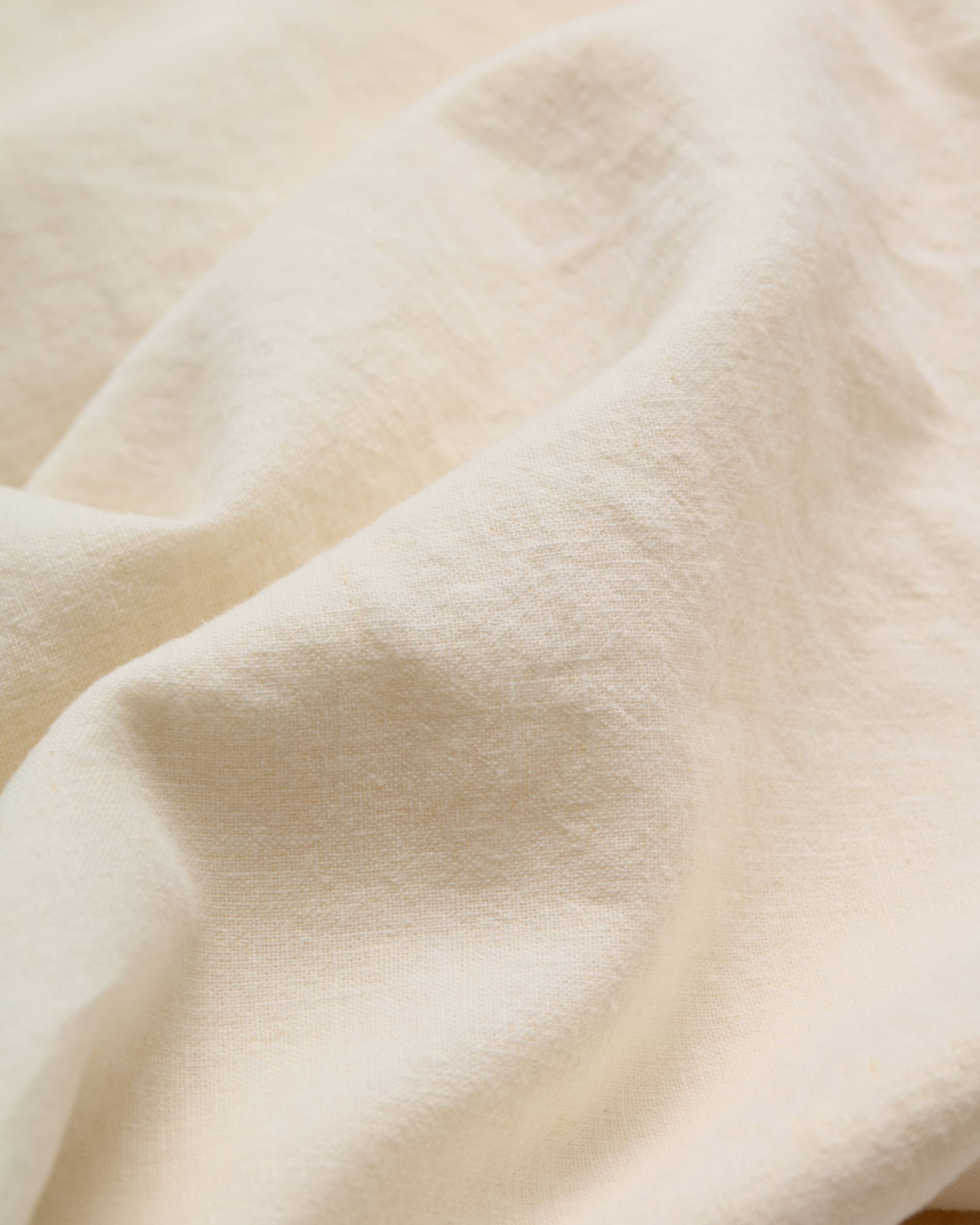 Simmel ecru linen blend duvet cover for 160 cm bed