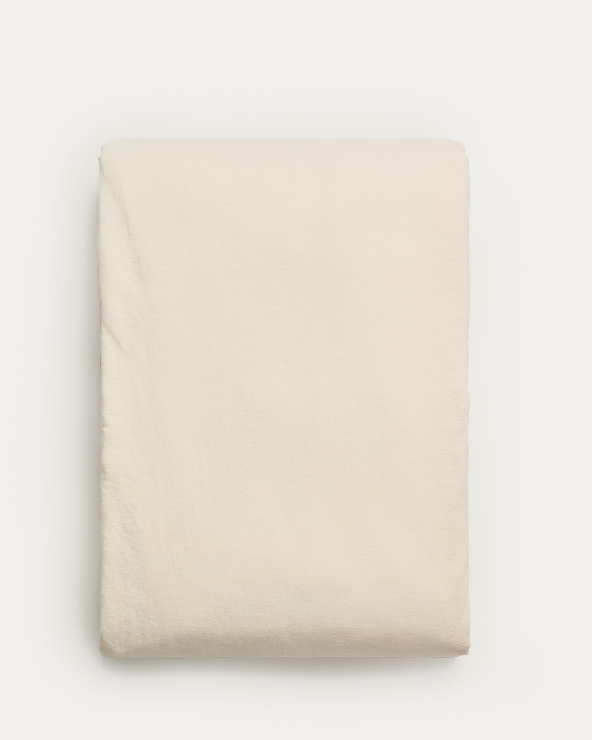 Simmel ecru linen blend duvet cover for 180 cm bed