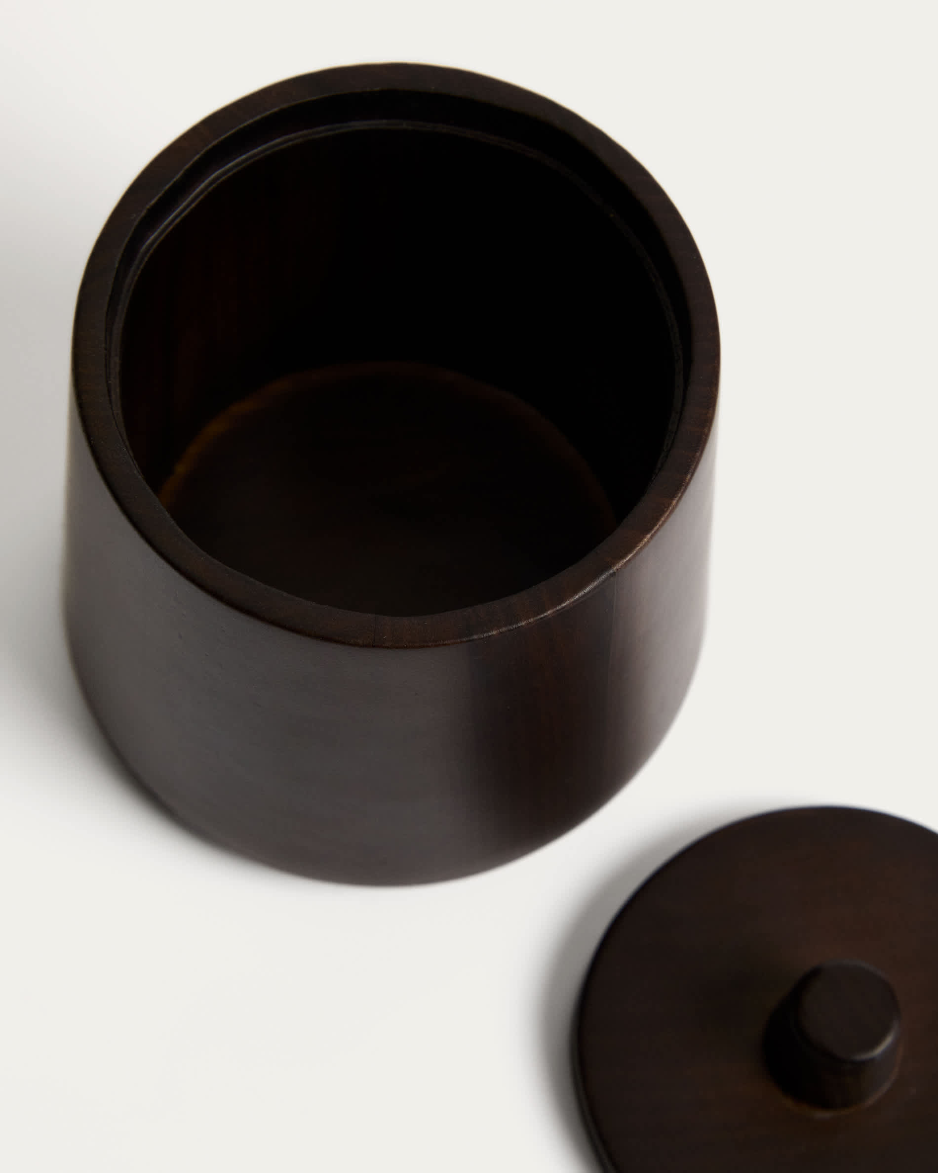 Eide pot made of FSC 100% dark hevea wood