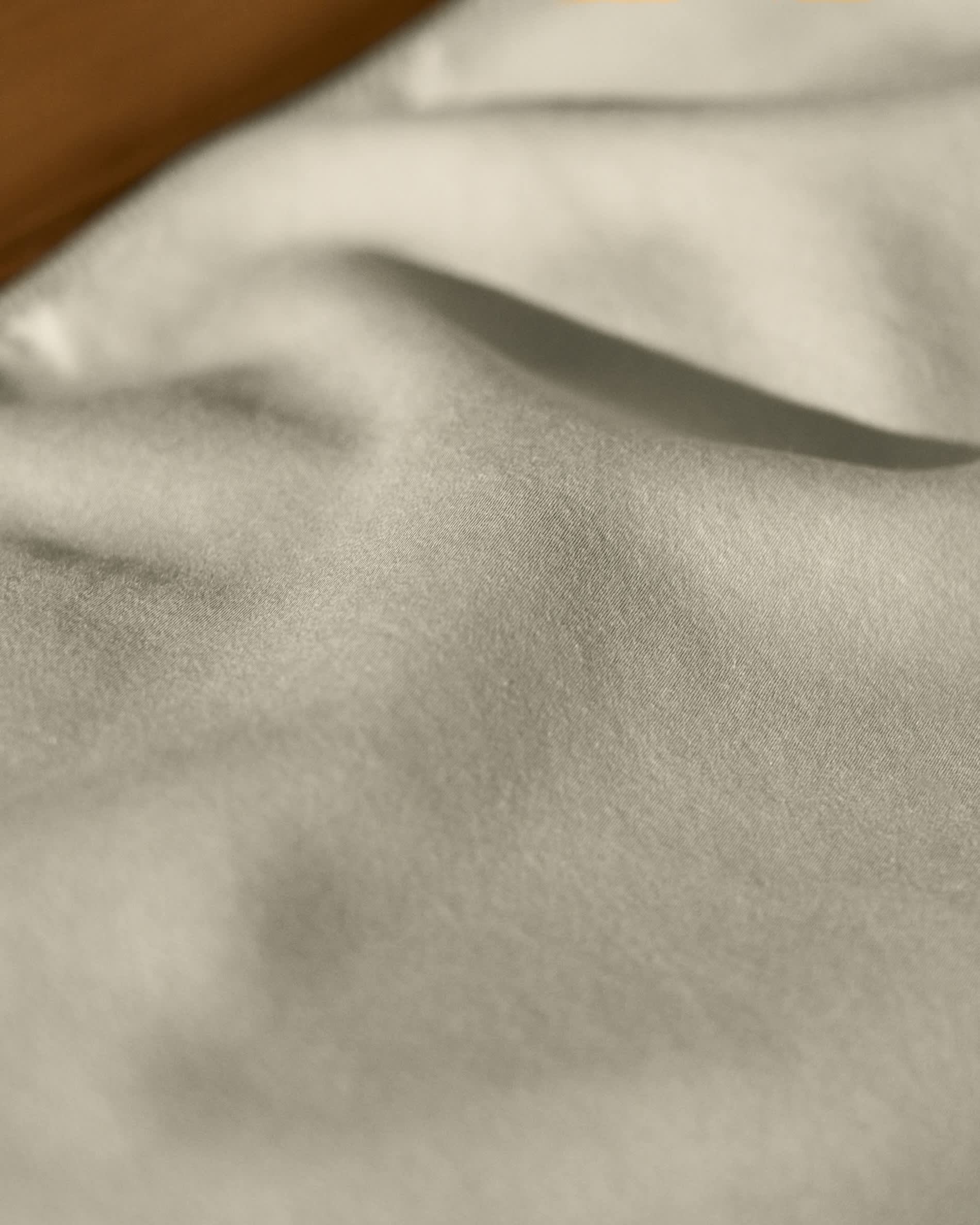 Sirale 100% cotton sateen duvet cover with washed green finish for 90cm bed