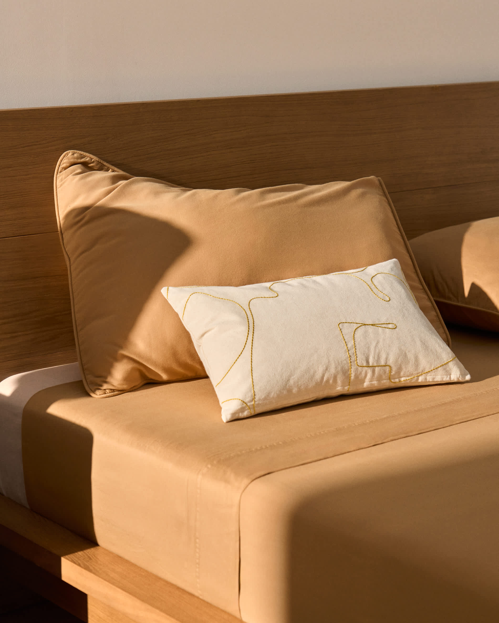 Sirale copper 100% cotton sateen top sheet with washed finish for 150/160 cm bed