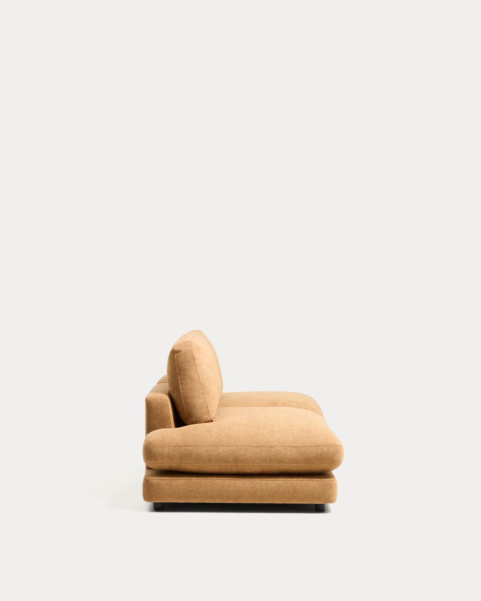 Gala 3-seater modular sofa in mustard micro bouclé FSC Mix Credit 240cm