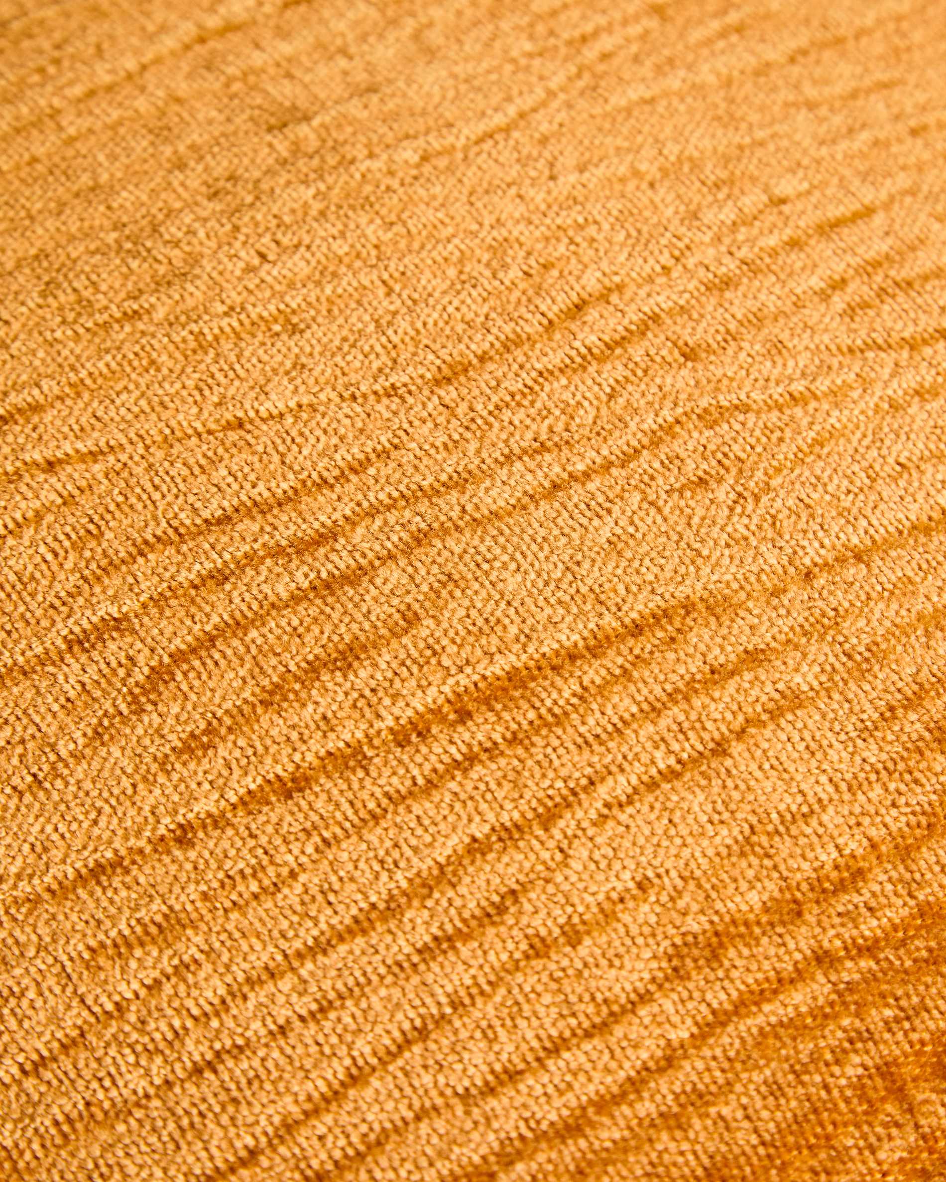 Vori 100%-cotton orange wrinkled effect cushion cover 50 x 50 cm