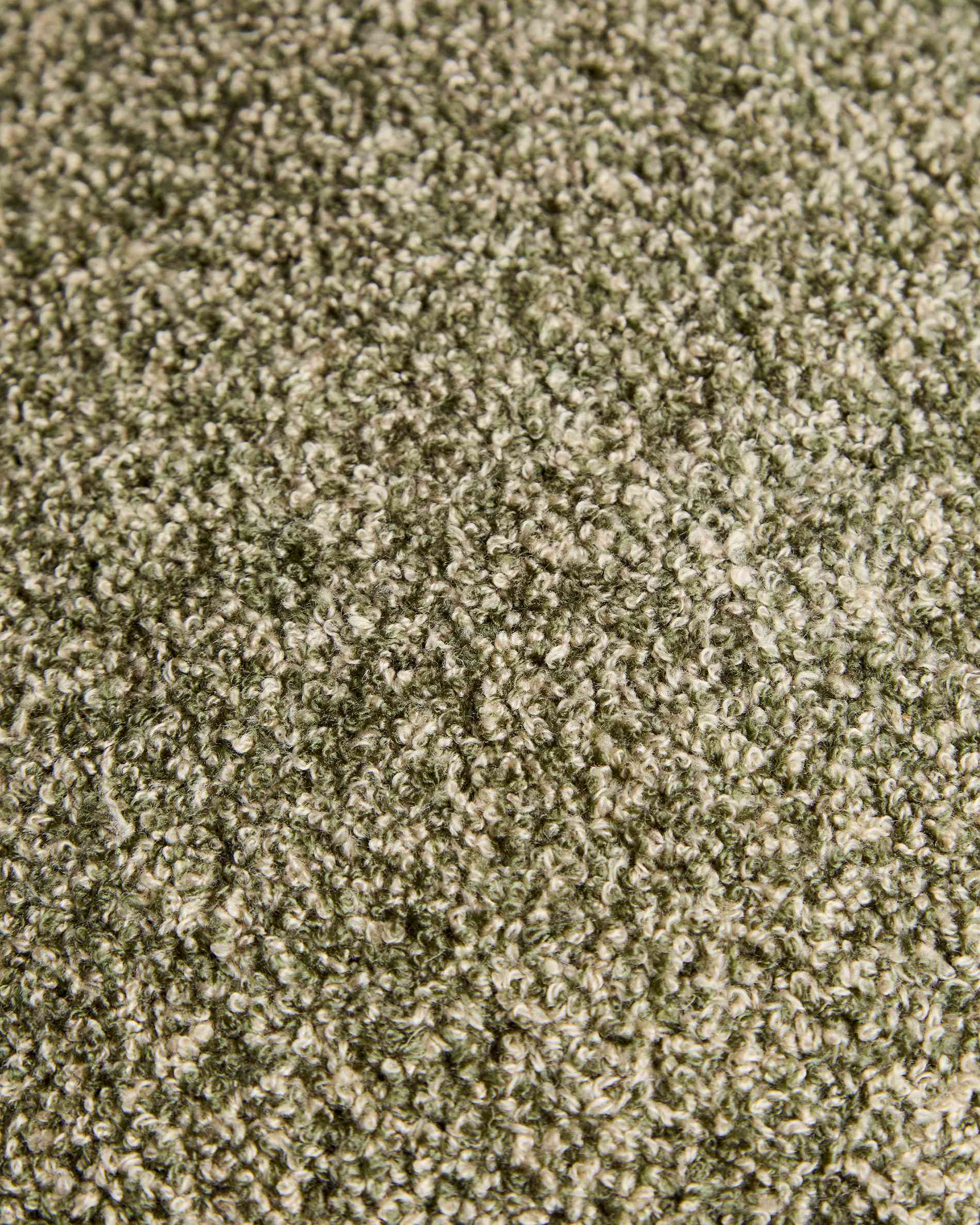 Olinan green bouclé melange cushion cover 50 x 50 cm