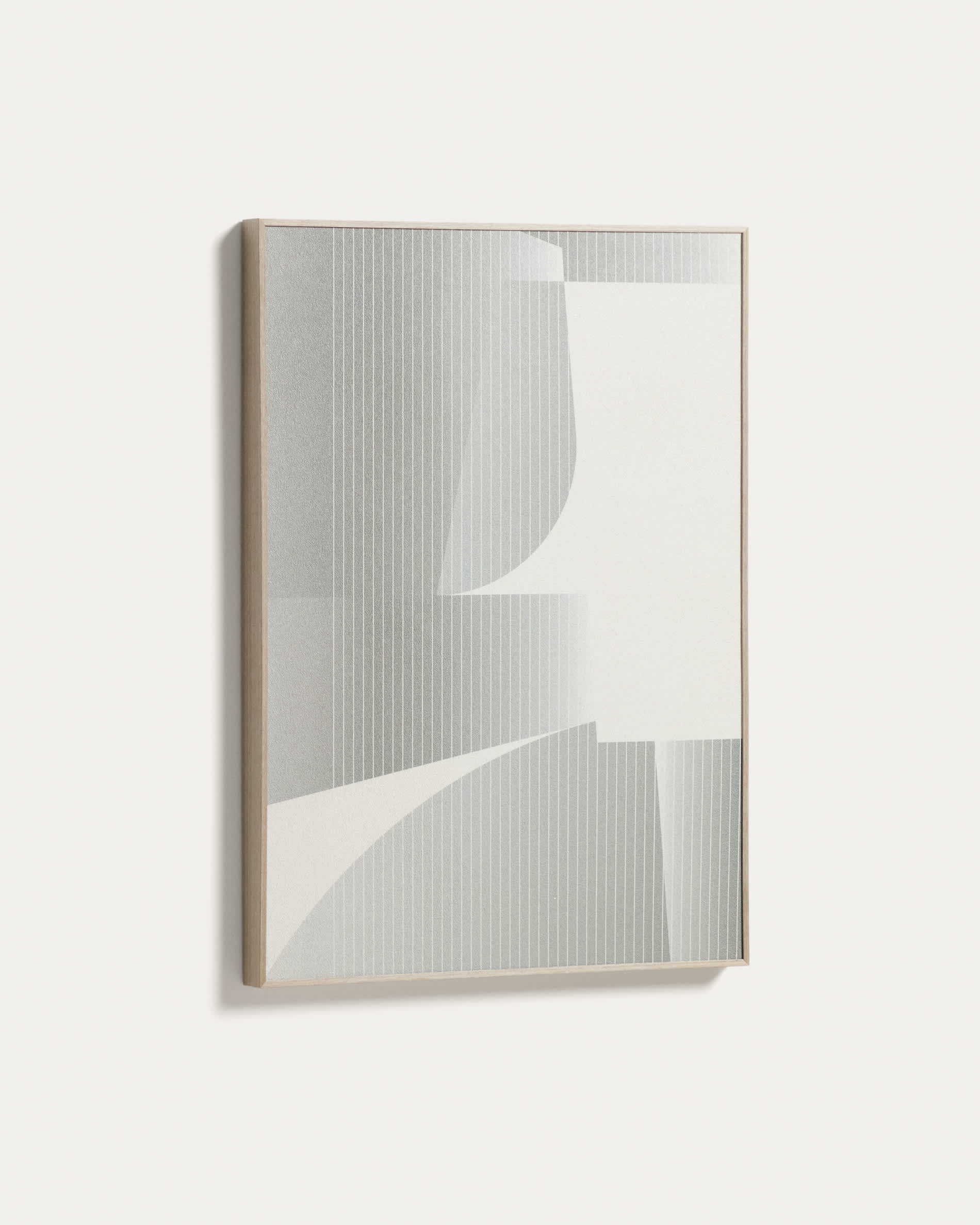 Imaro abstract picture in greenish-grey 50 x 70cm