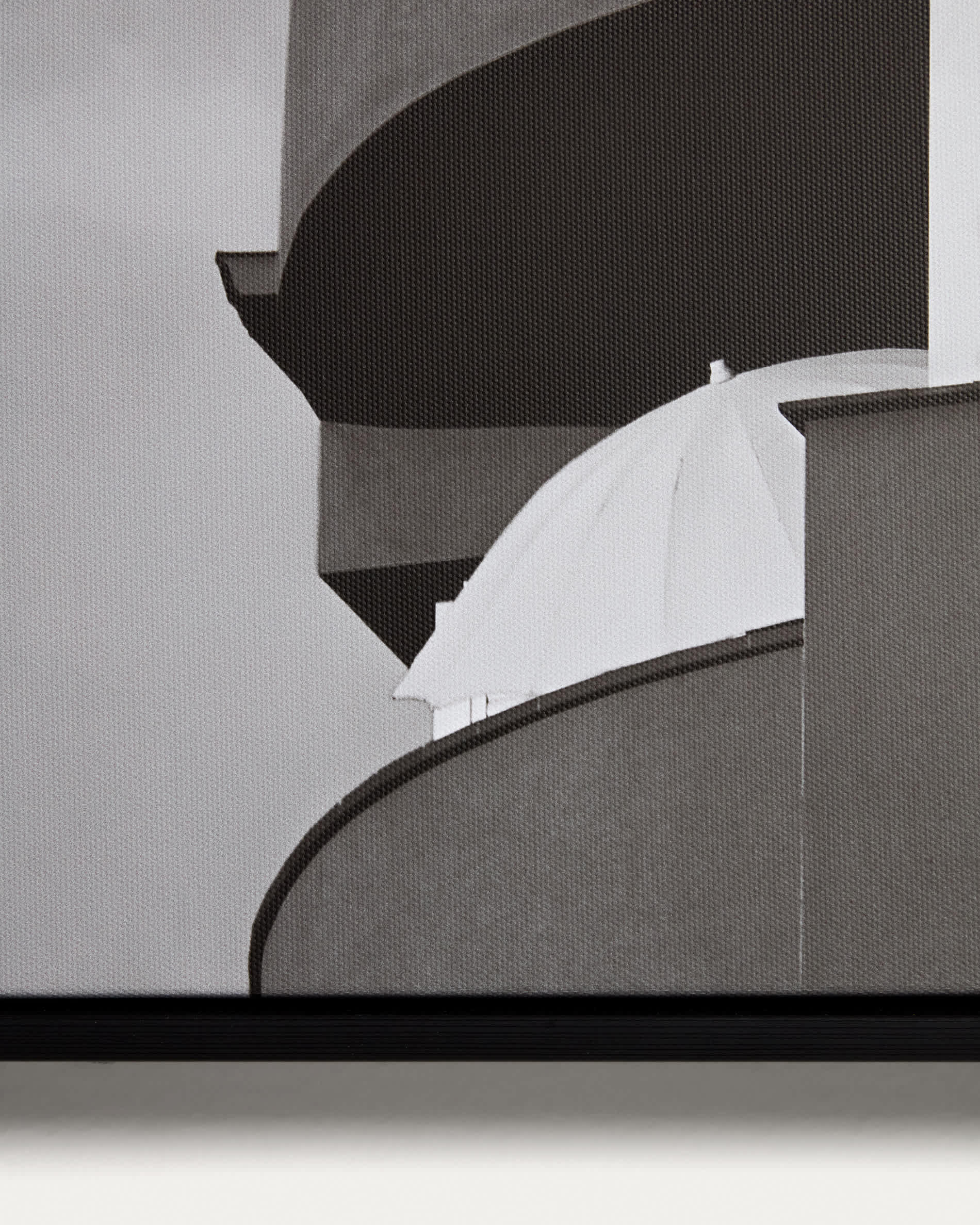 Silen picture featuring black and white architectural photograph of Barcelona 40 x 60cm