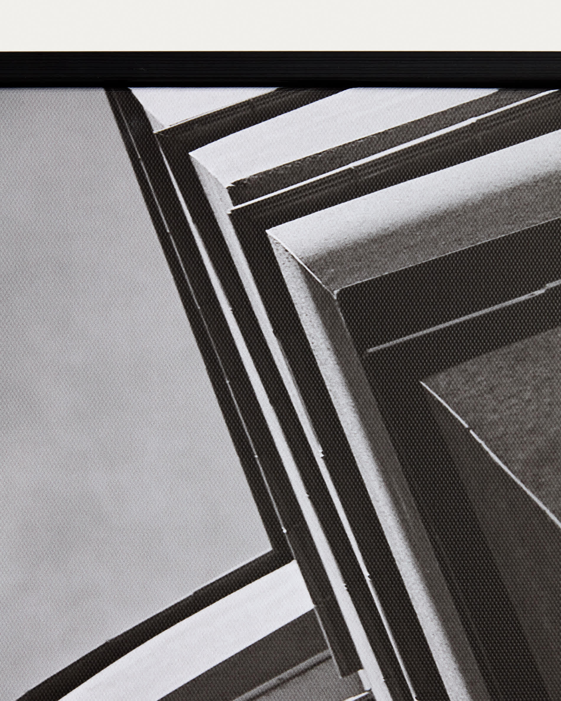 Silen picture featuring black and white architectural photograph of Barcelona 67 x 100cm
