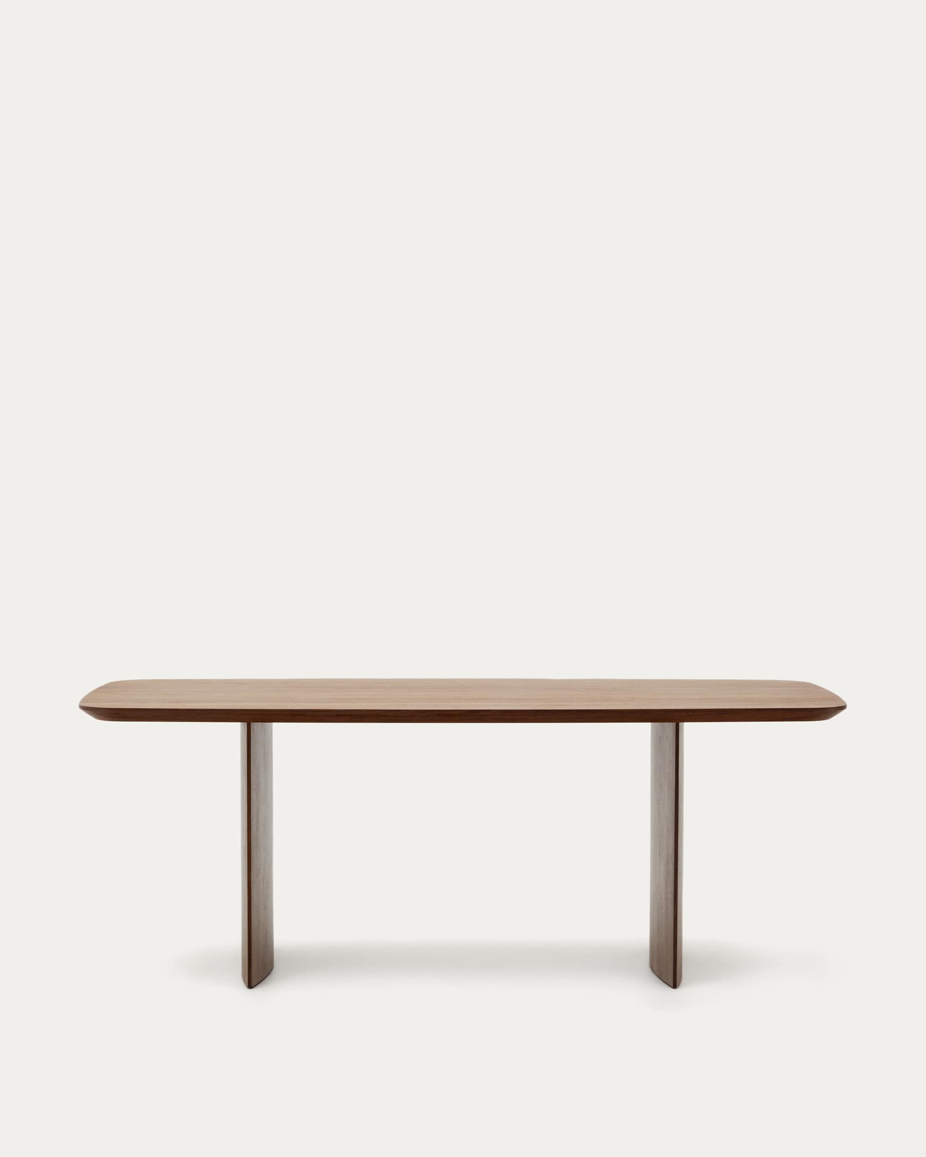 Litto table made from walnut veneer, 200 x 100 cm