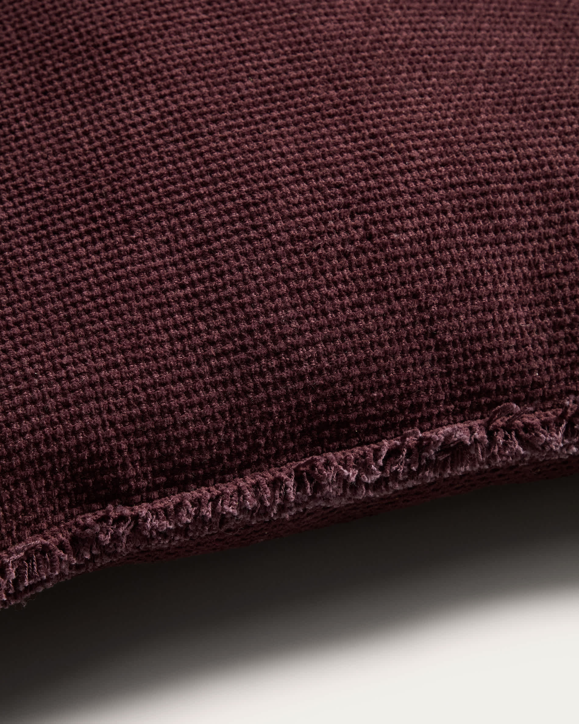 Meral chocolate brown cushion cover 45 x 45 cm
