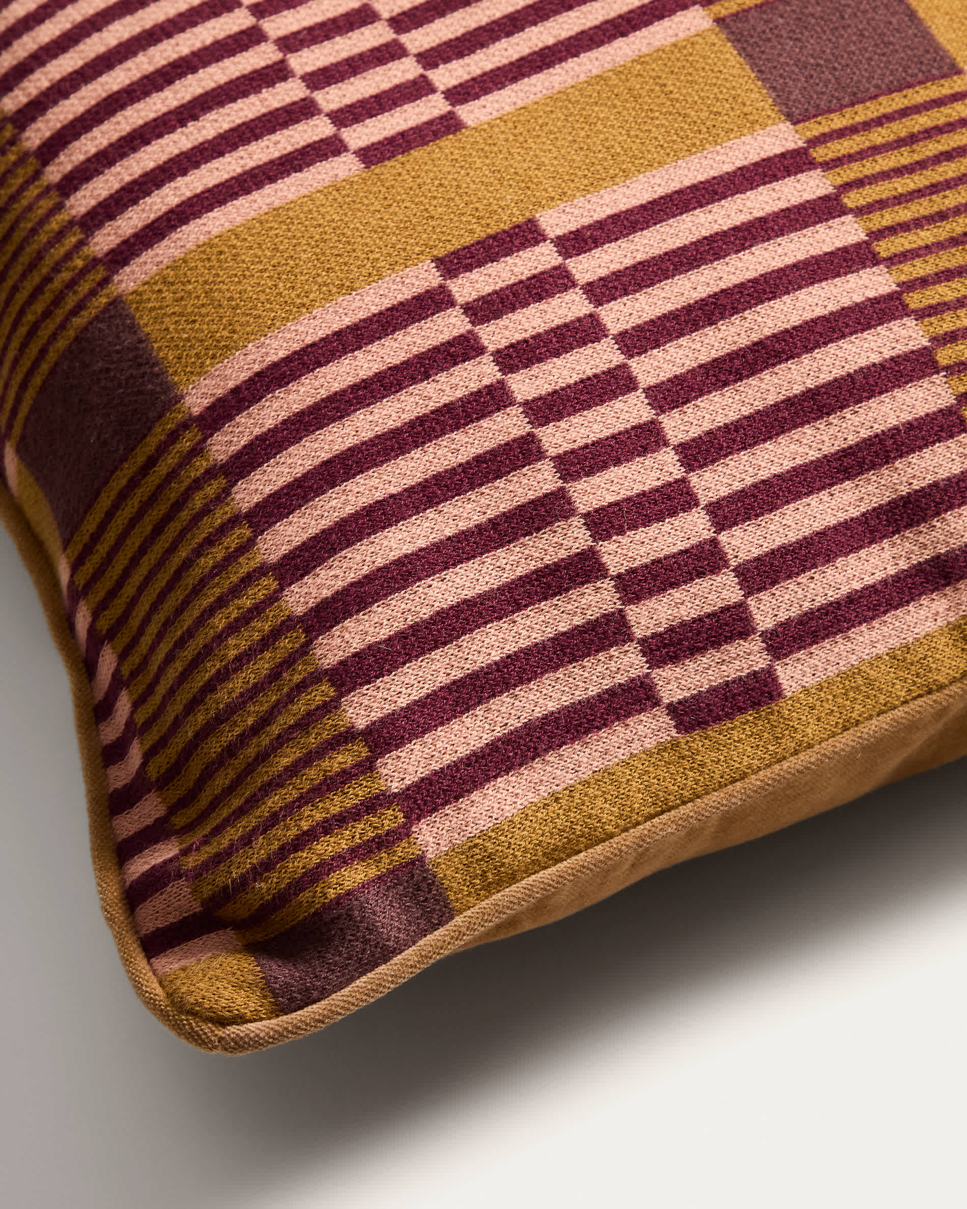 Ately 100% cotton multicoloured cushion cover 45 x 45 cm