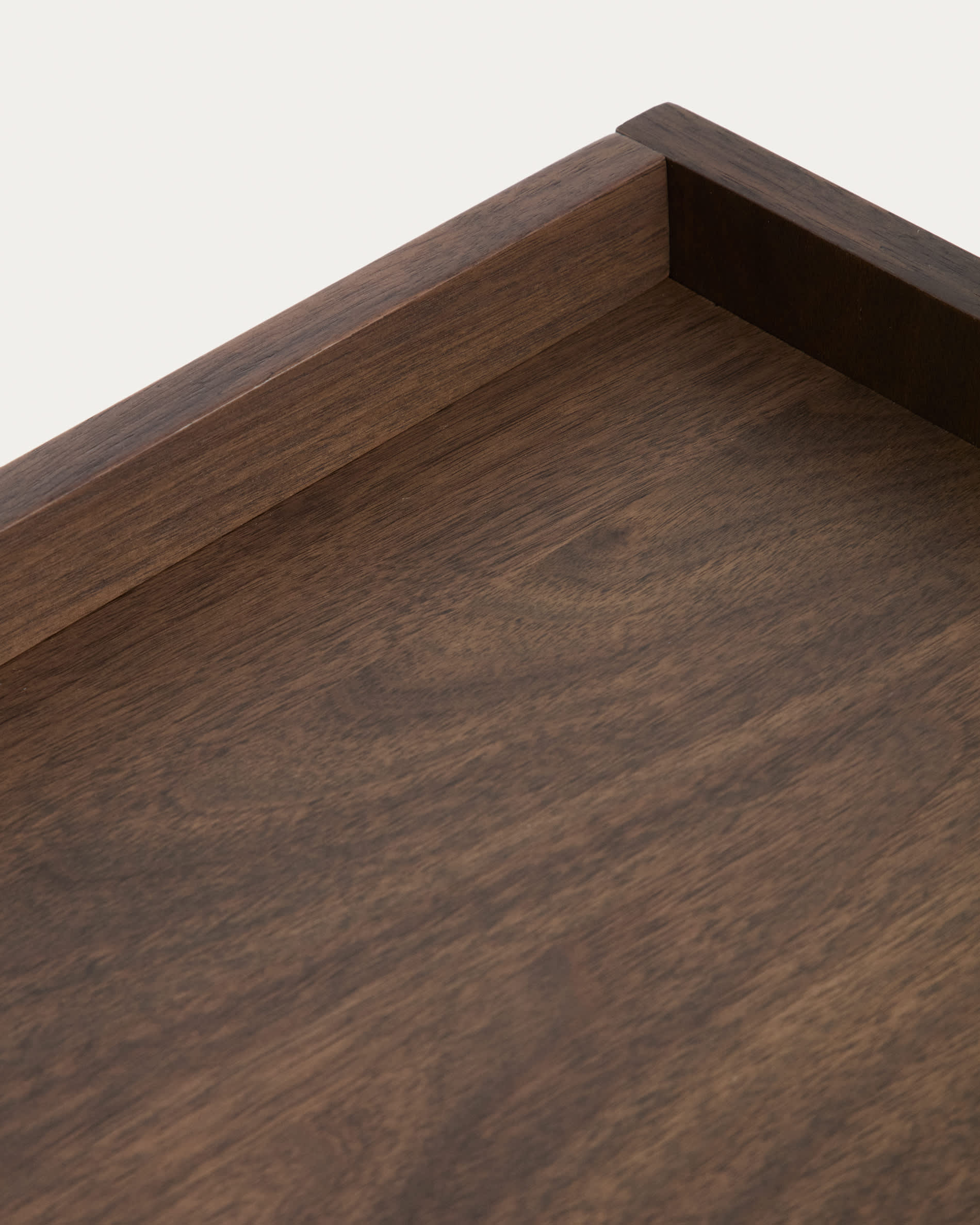 Onix sideboard with a walnut veneer in a dark finish, 100 x 80 cm FSC Mix Credit