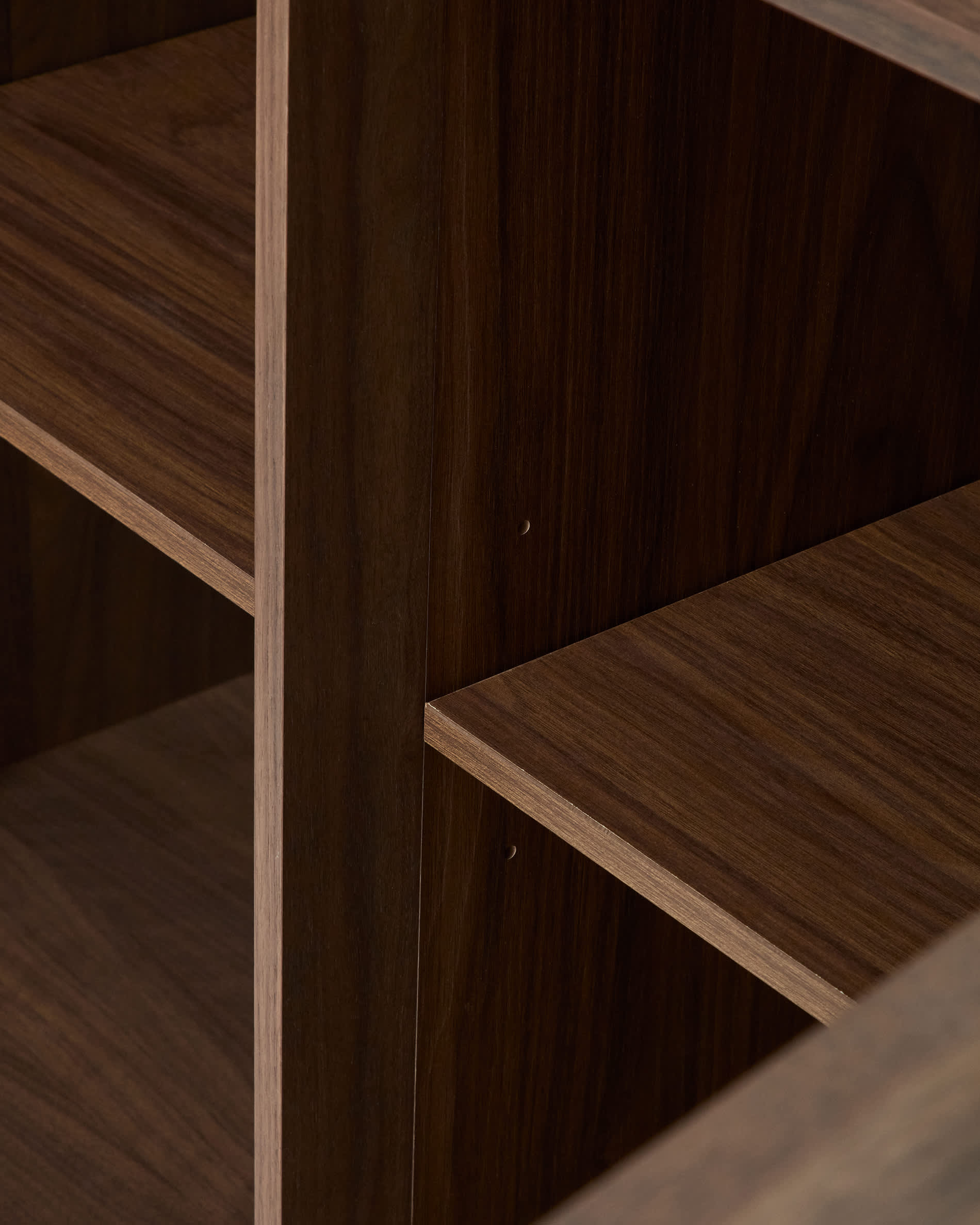 Onix sideboard with a walnut veneer in a dark finish, 100 x 80 cm FSC Mix Credit